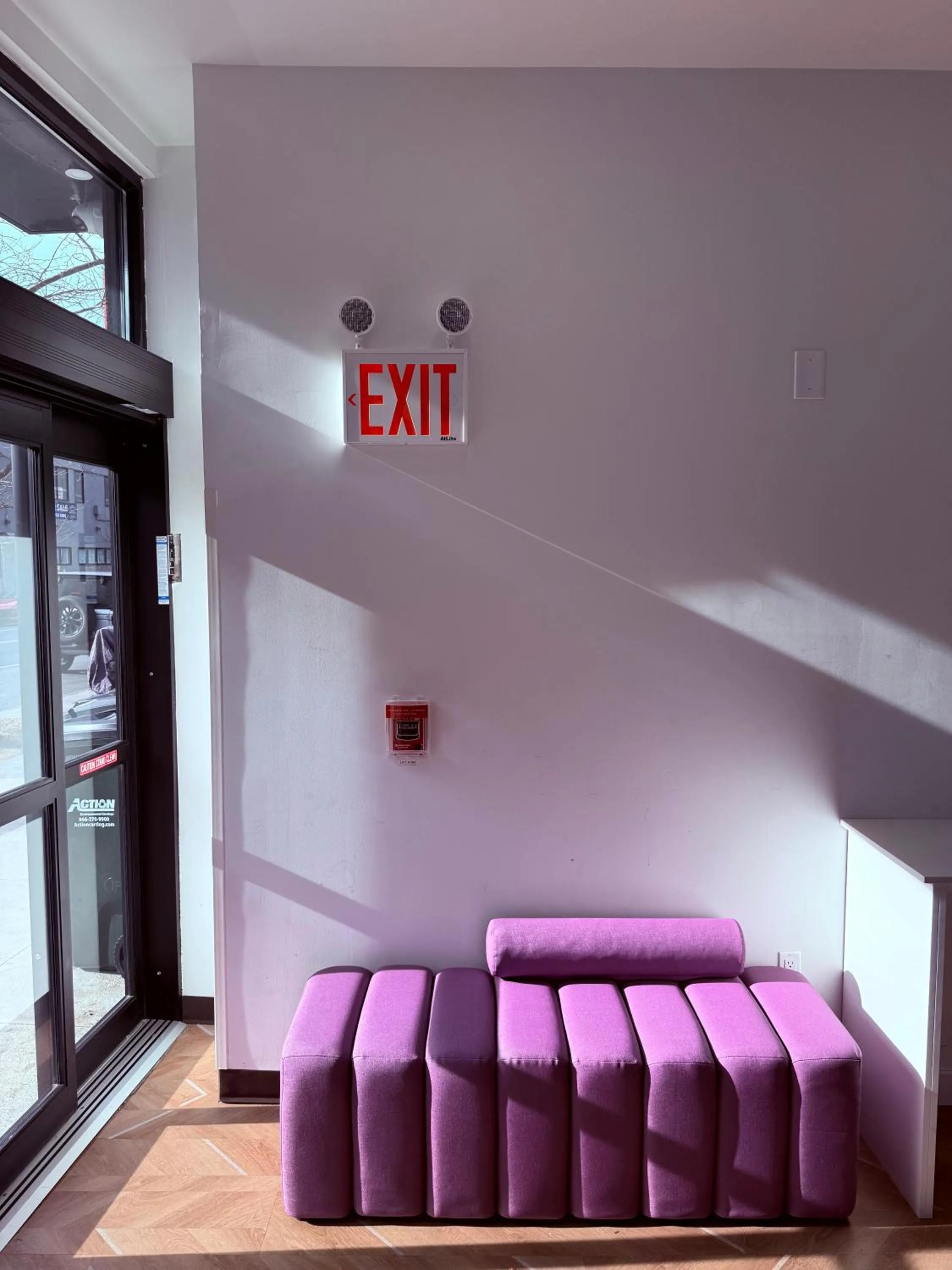 Seating area in Sleep Inn