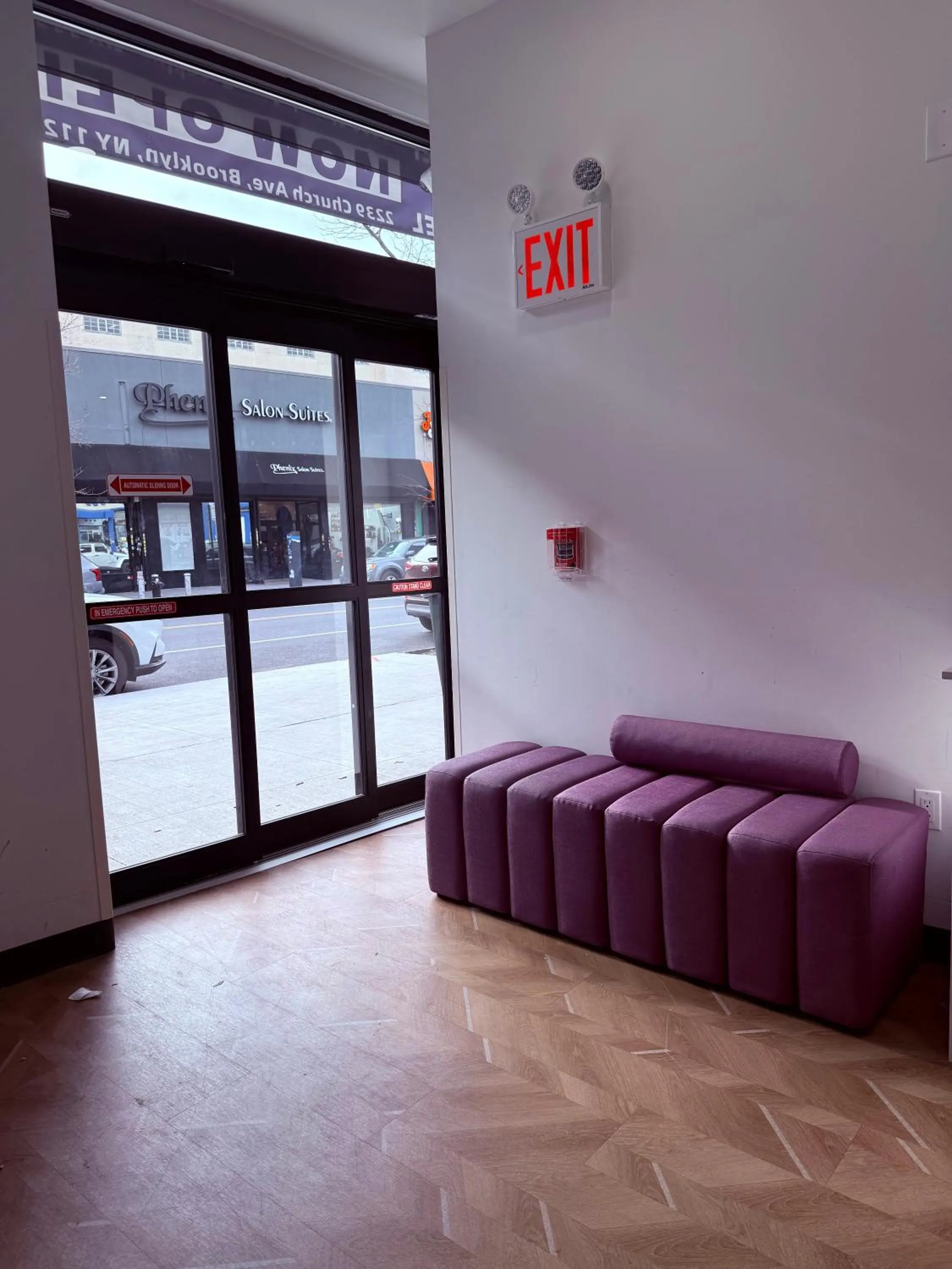 Seating area in Sleep Inn