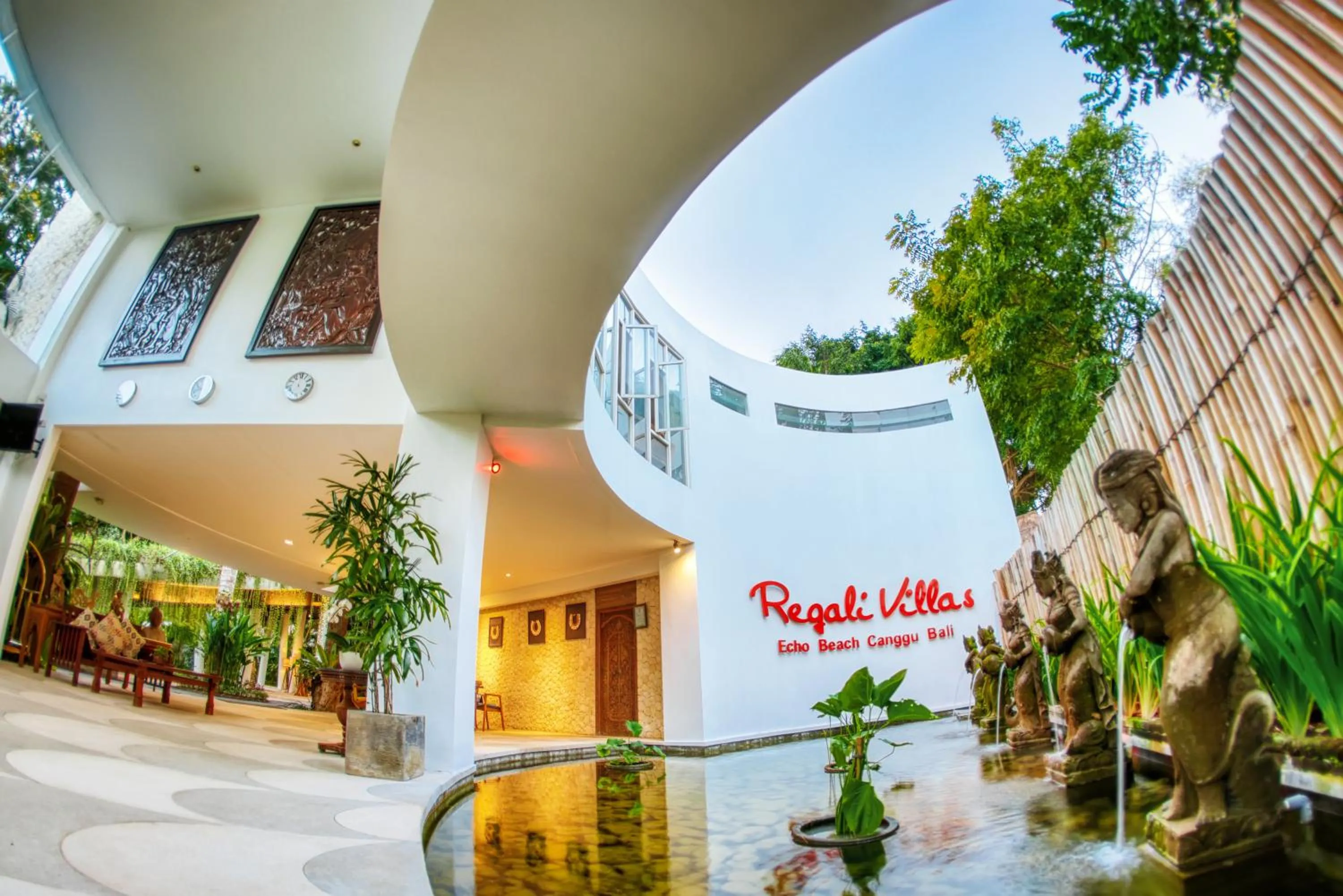 Facade/entrance in Regali Villa Canggu