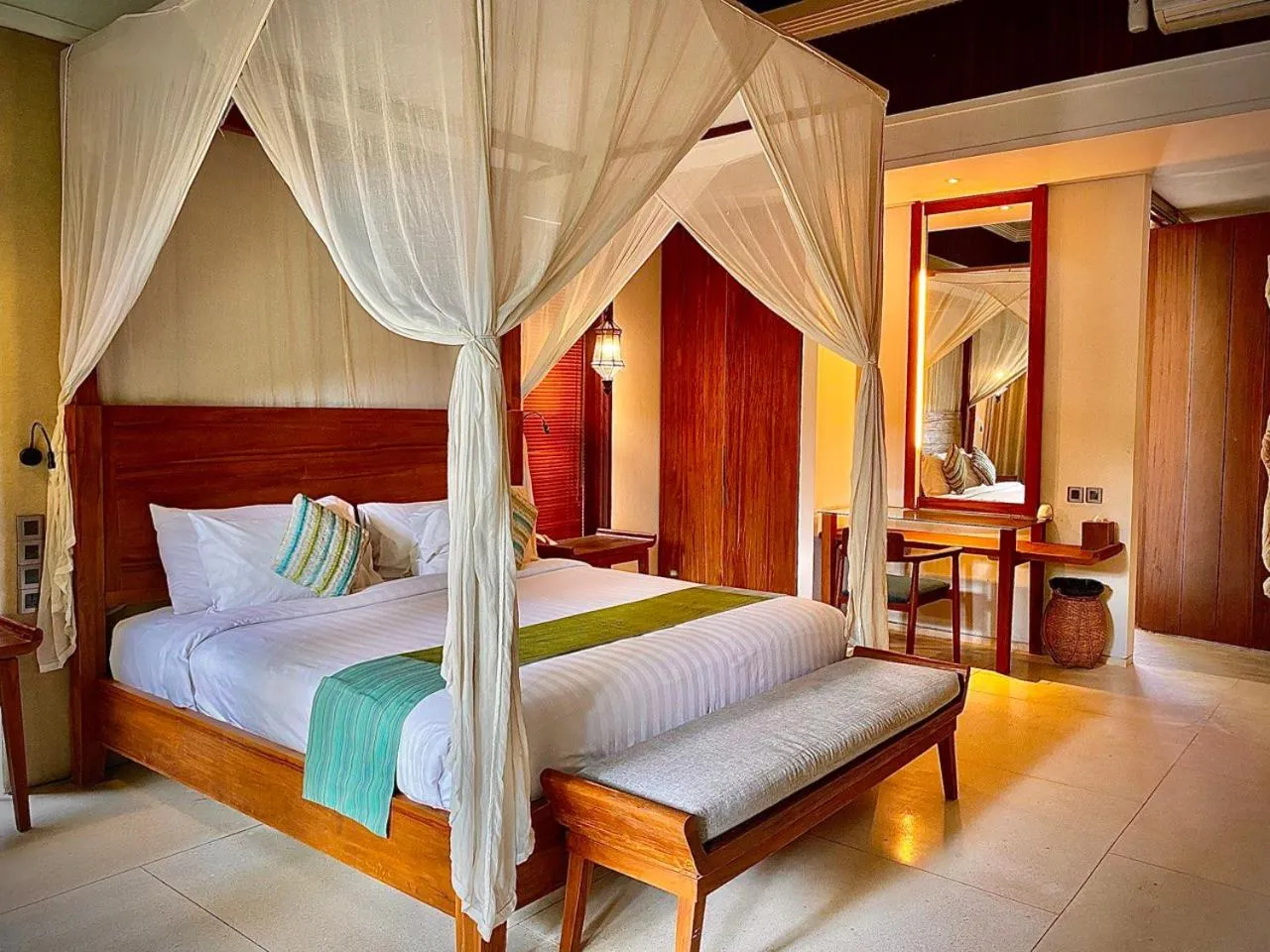 Bedroom, Bed in Regali Villa Canggu