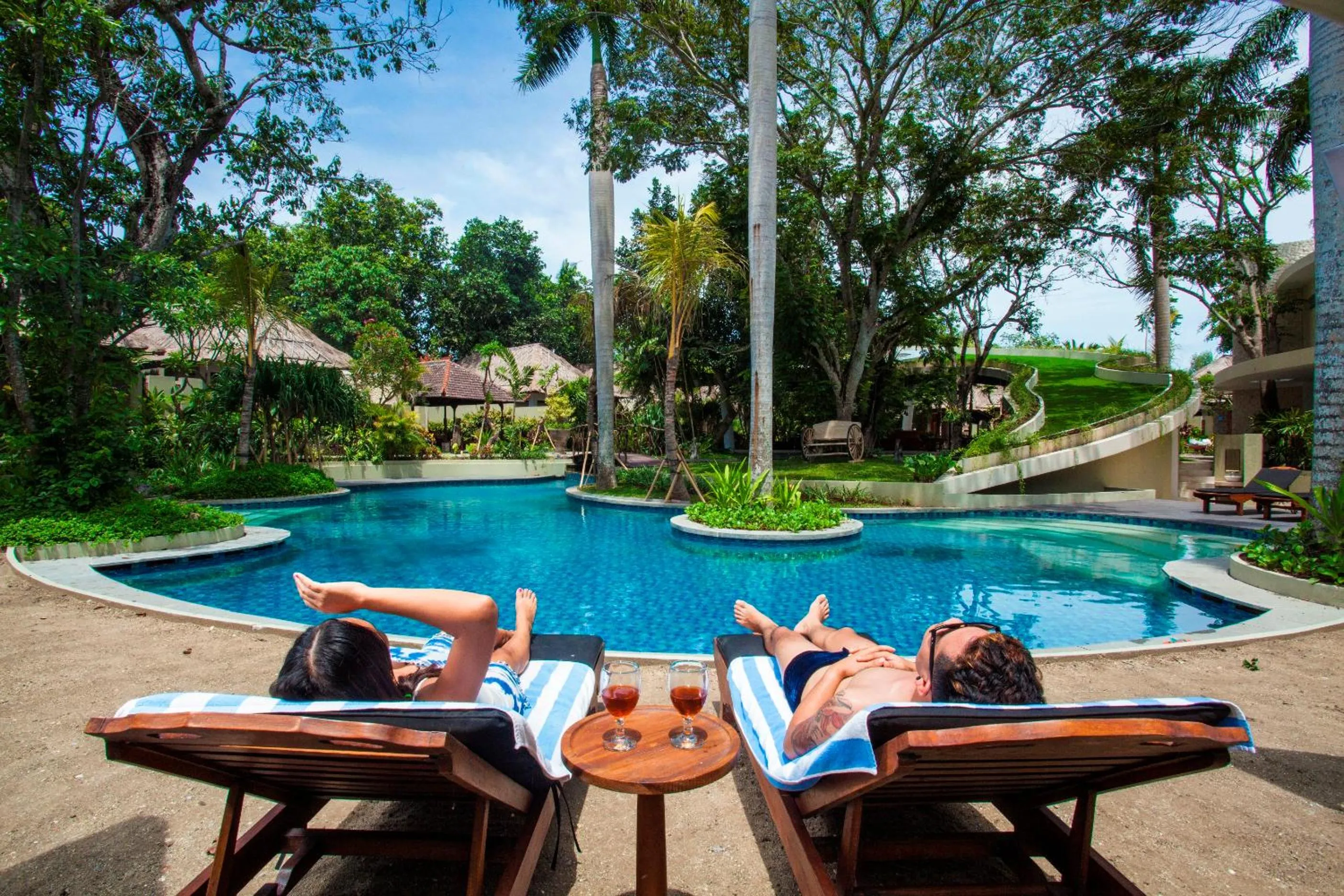 Natural landscape in Regali Villa Canggu