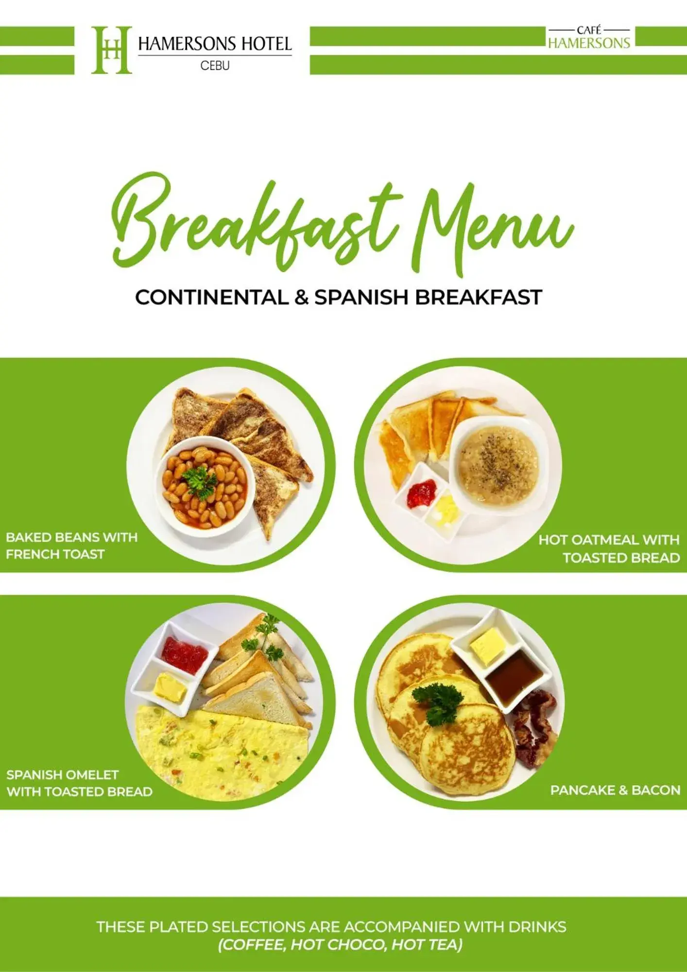 Breakfast in Hamersons Hotel Cebu Breakfast in Hamersons Hotel Cebu