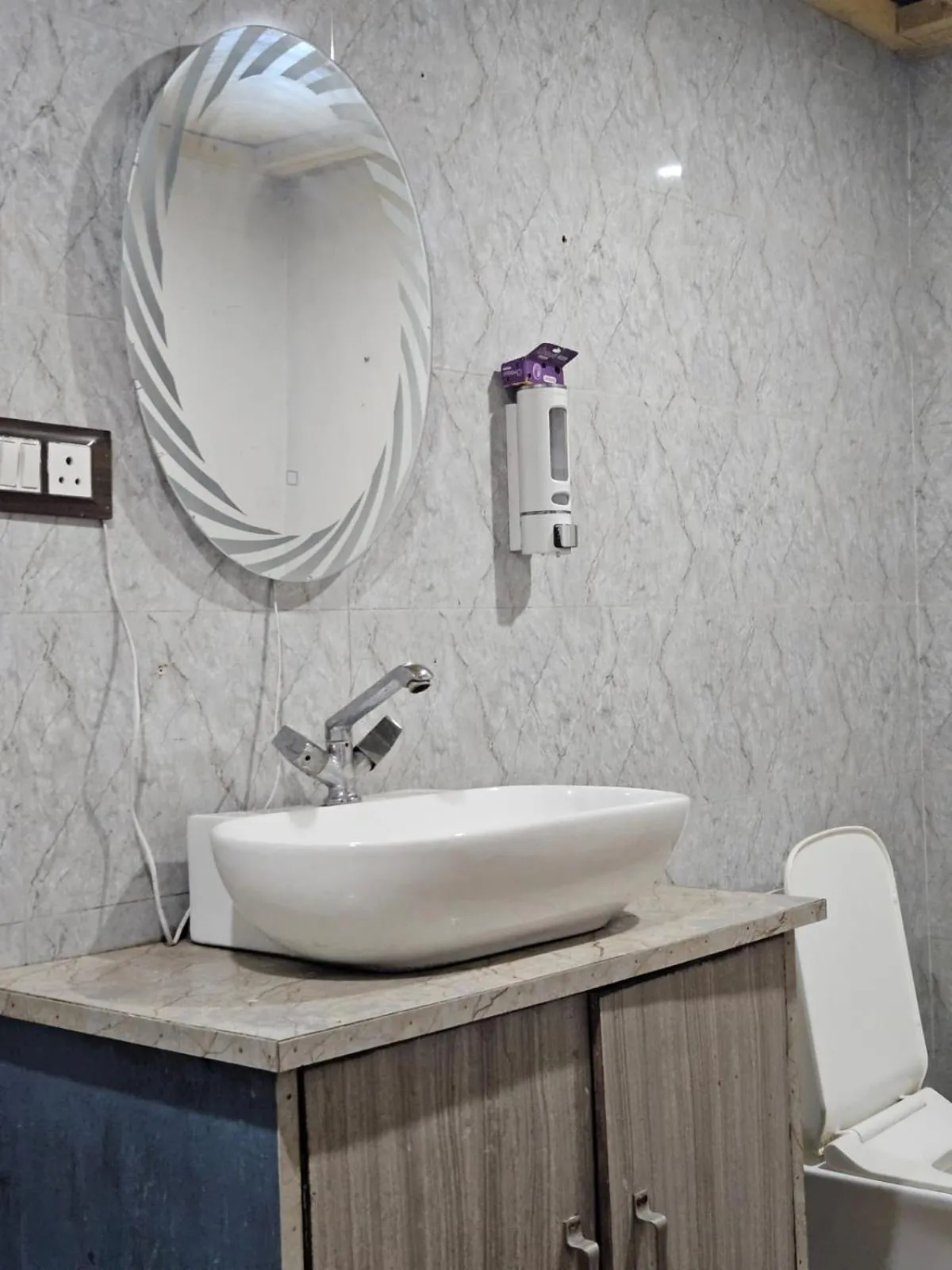 Bathroom in Welina Shree Hotel