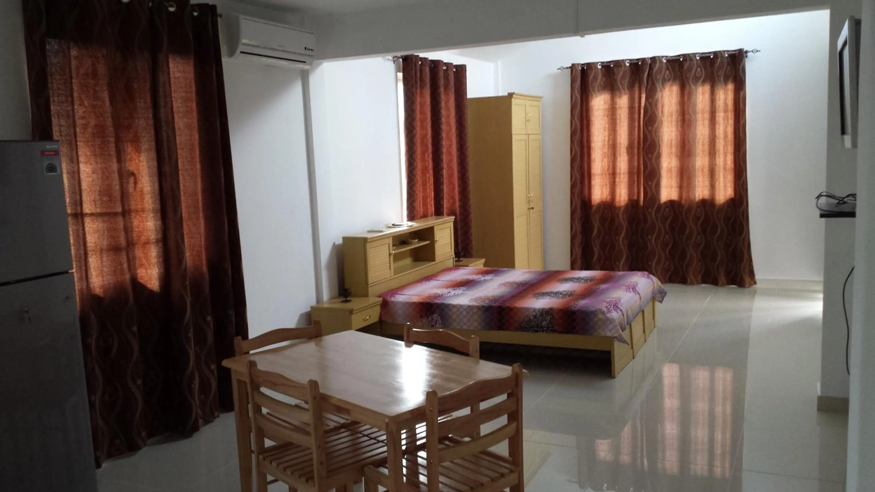 Bed in Riverside Studio
