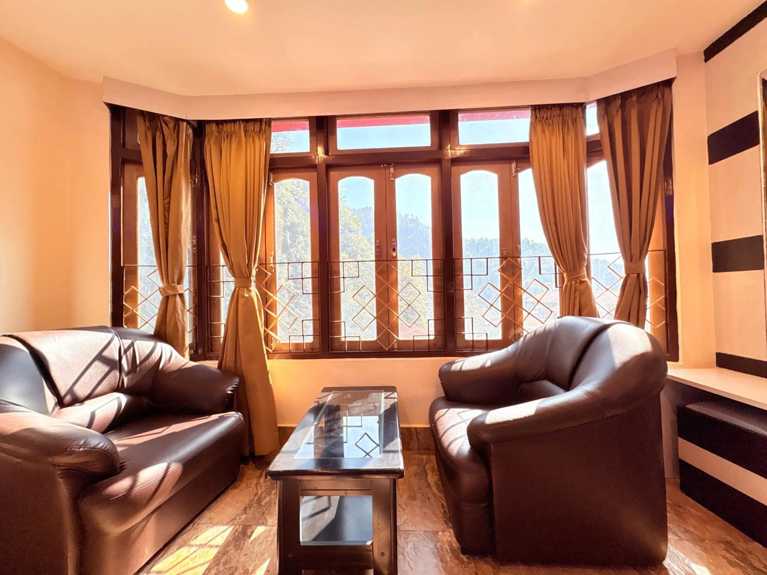 Living room in The Gangtok Inn