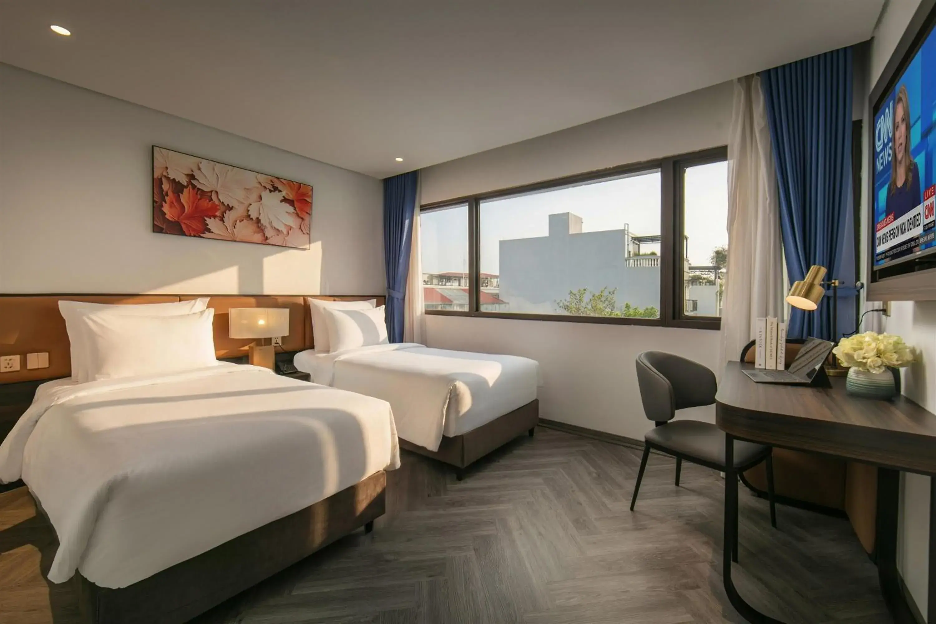 Executive Double or Twin Room with City View in Sora Hotel Hanoi Executive Double or Twin Room with City View in Sora Hotel Hanoi