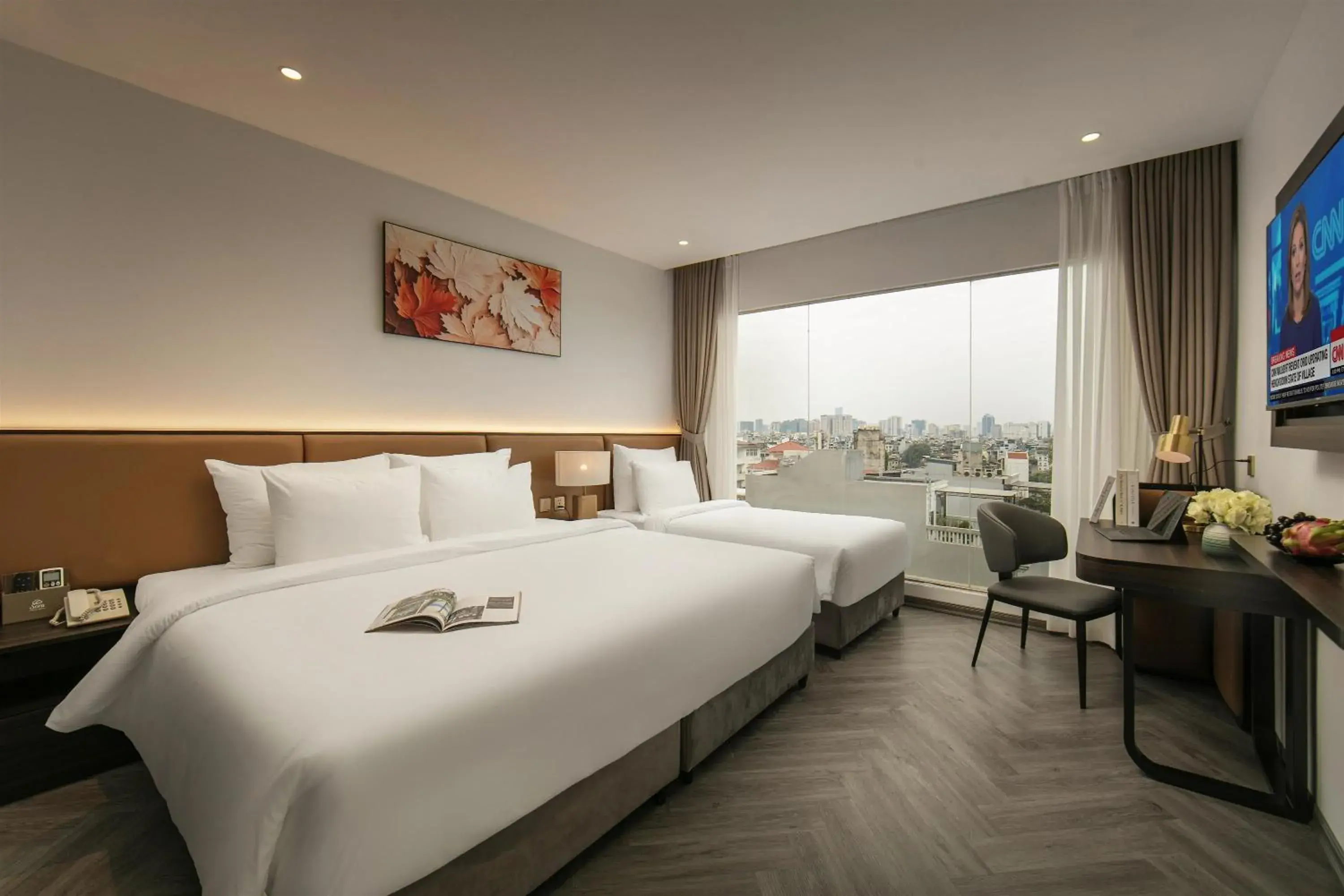 Executive Triple Room with City View in Sora Hotel Hanoi Executive Triple Room with City View in Sora Hotel Hanoi