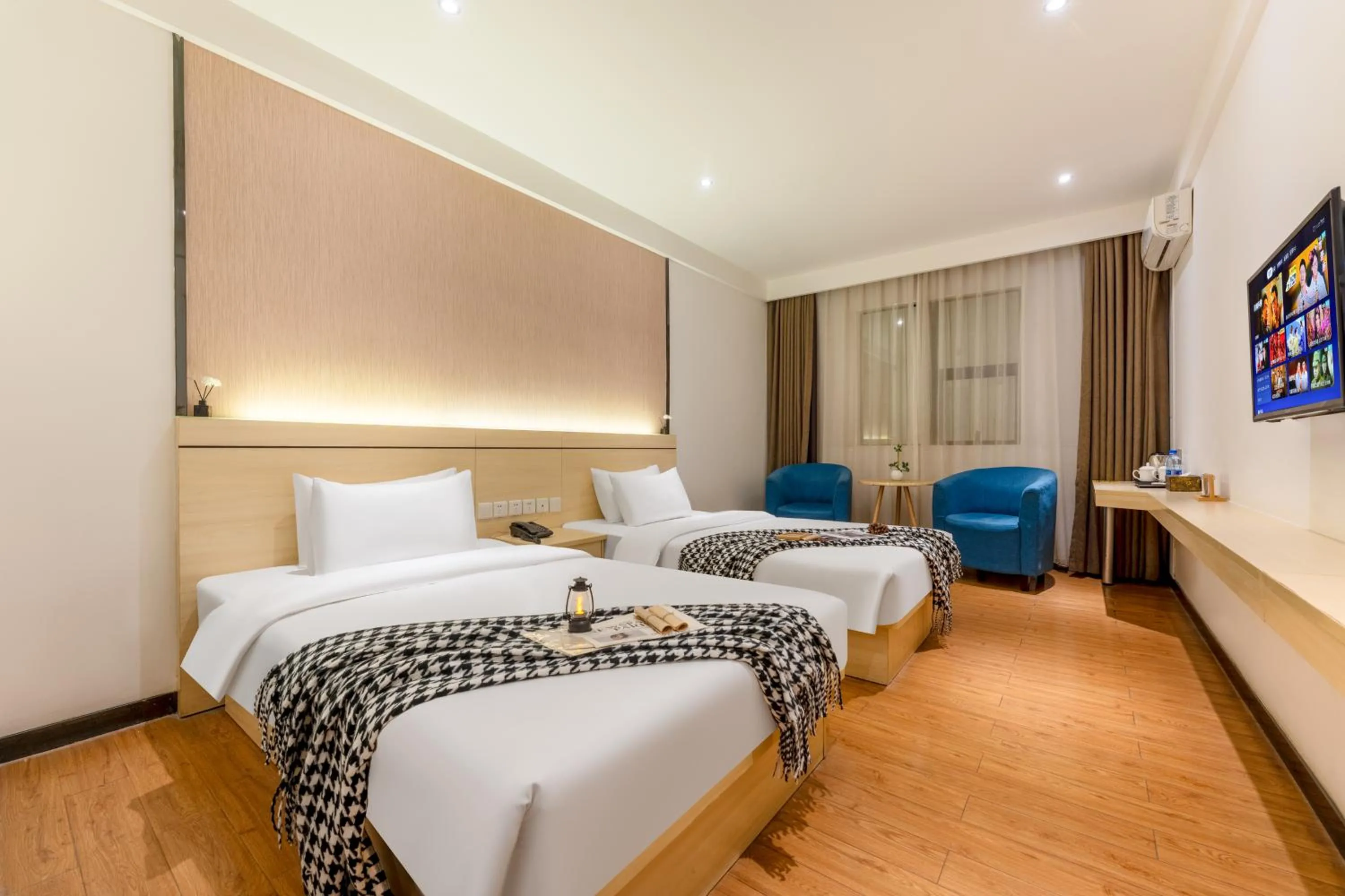 Superior Double Room in Huasheng Hotel - Guangzhou Sun Yat-sen University Lujiang Metro Station Branch
