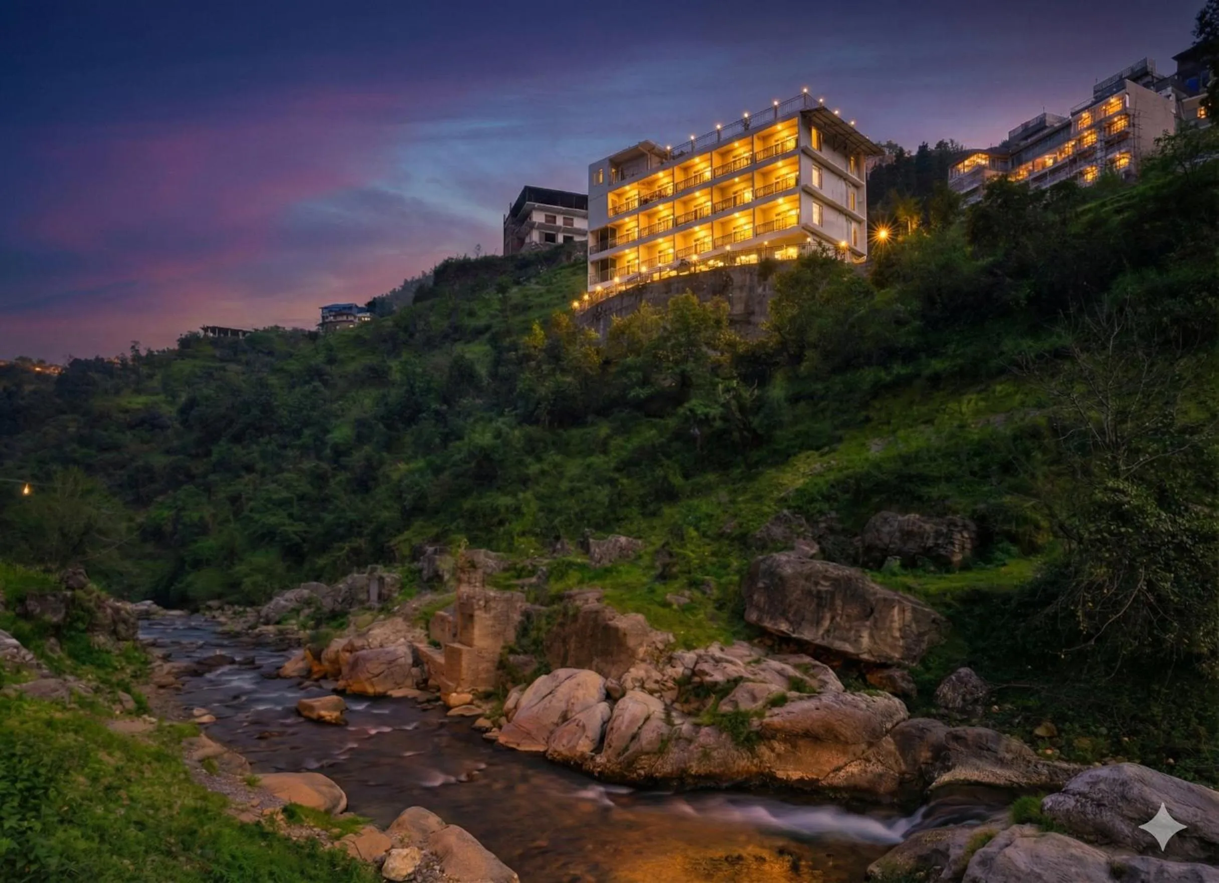 Facade/entrance in Palm Aryan Pause by the Stream Resort