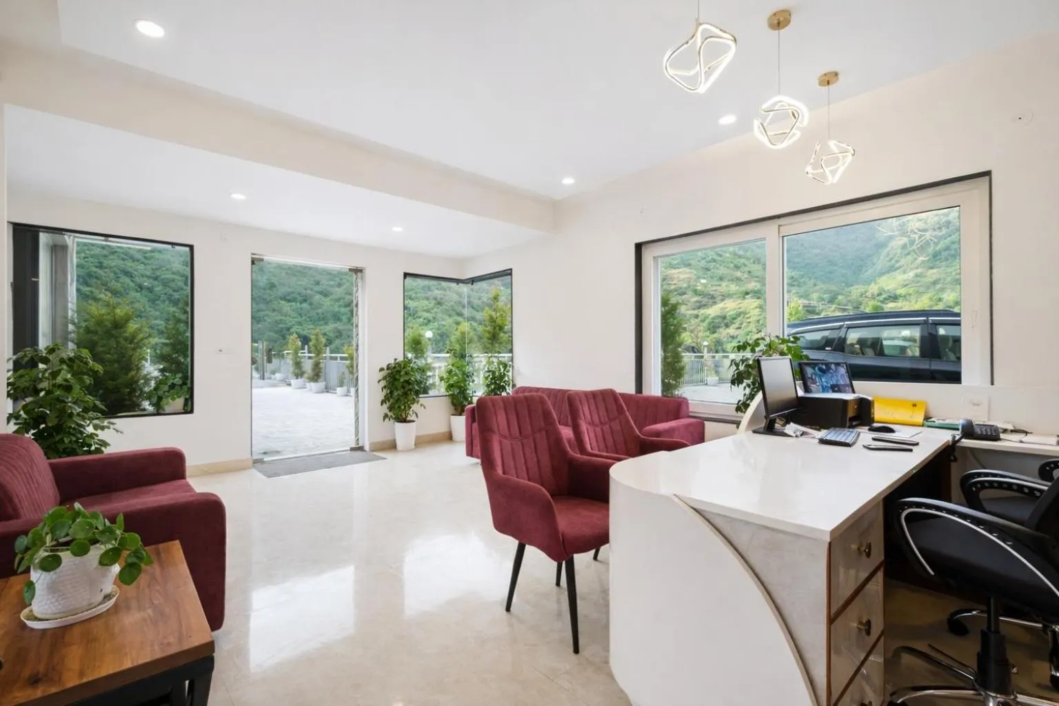 Lobby or reception in Palm Aryan Pause by the Stream Resort