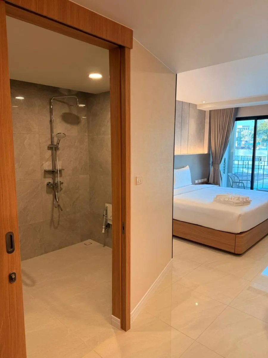 Bed in Aston Hotel Pattaya