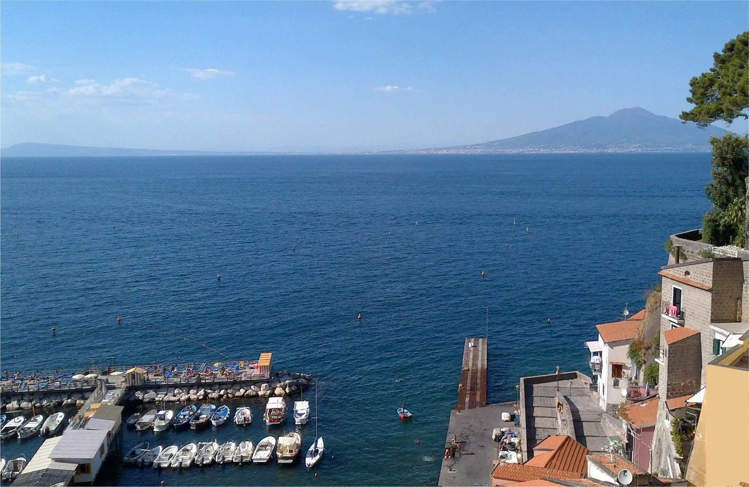 Bird's eye view in 1878 Sorrento Guest House