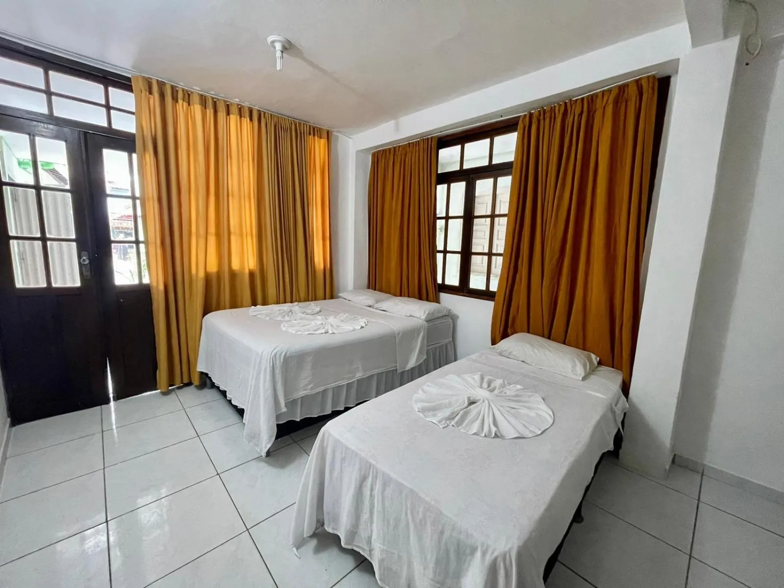 Bed in Pousada Campo Verde