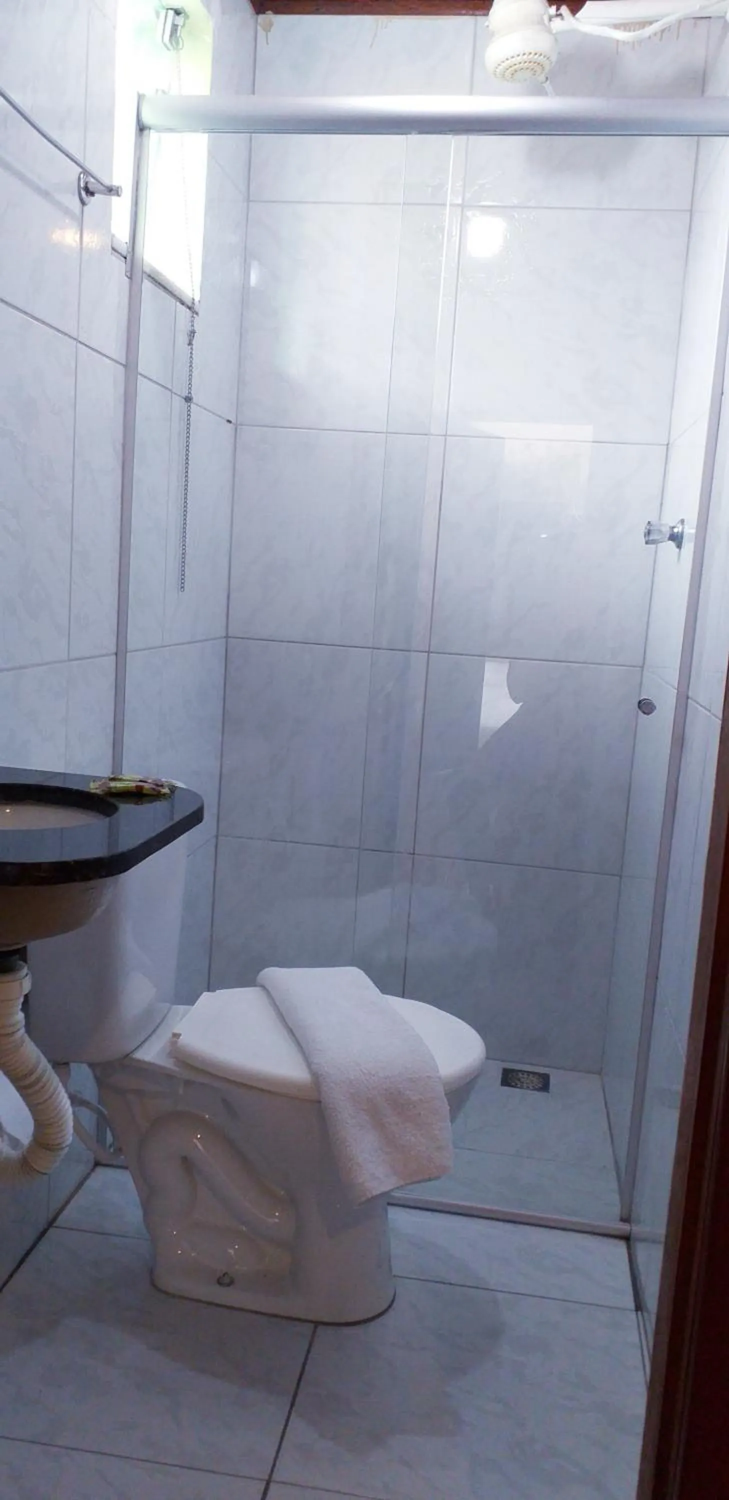 Bathroom in Pousada Campo Verde