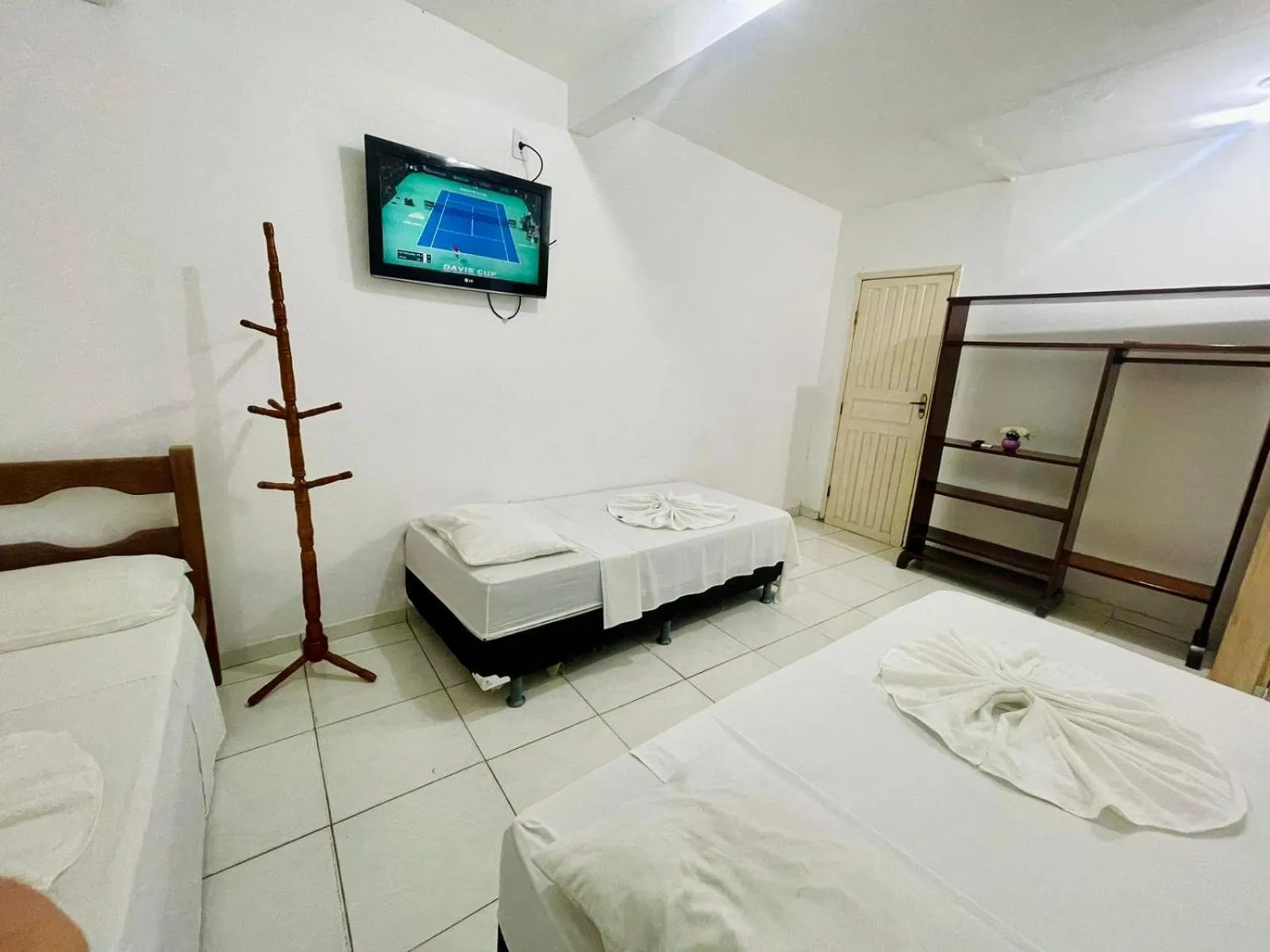 Bed in Pousada Campo Verde