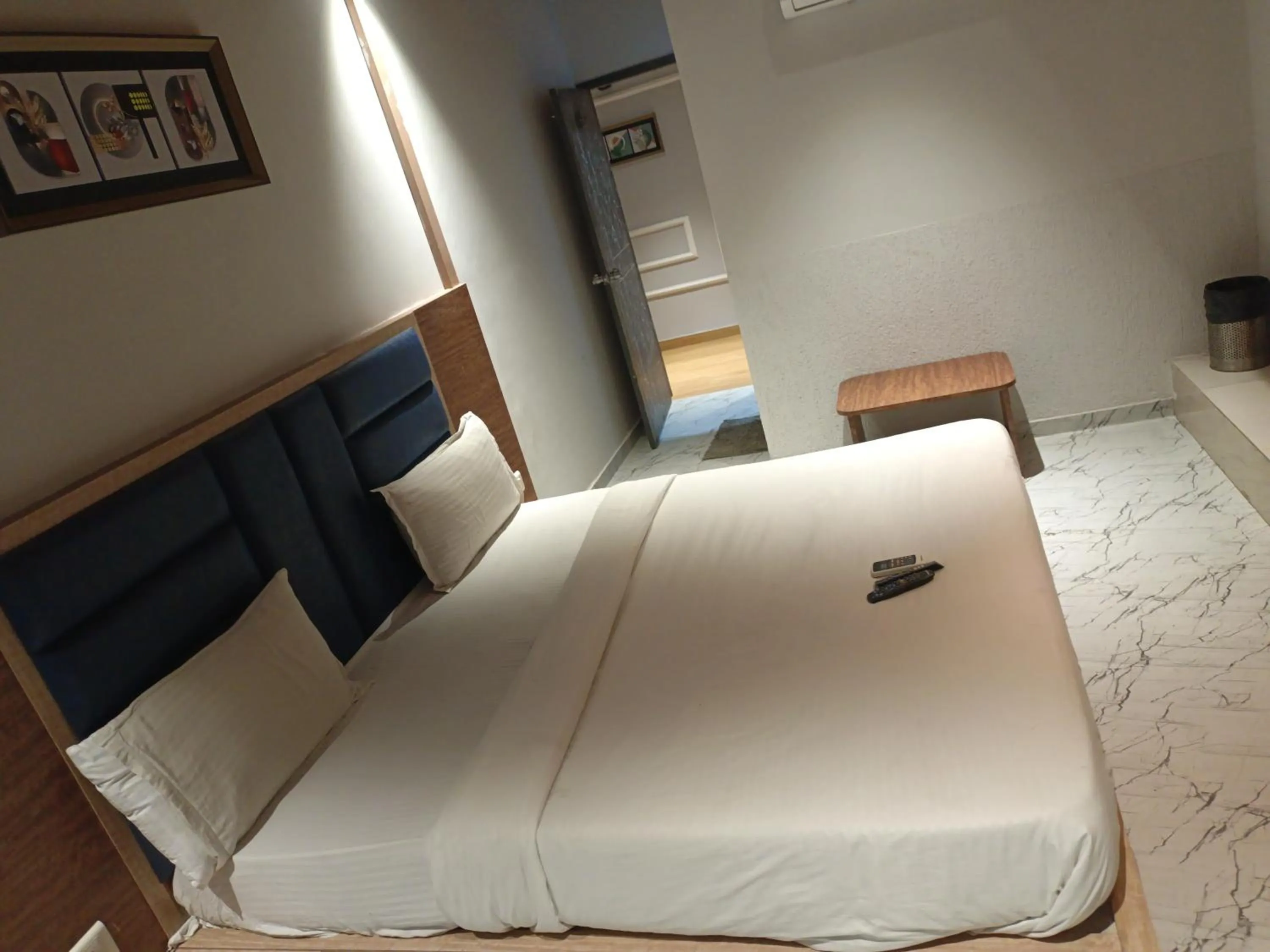 Bed in Hotel Privilege VILLA