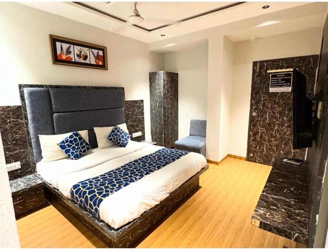 Bed in Hotel Privilege VILLA