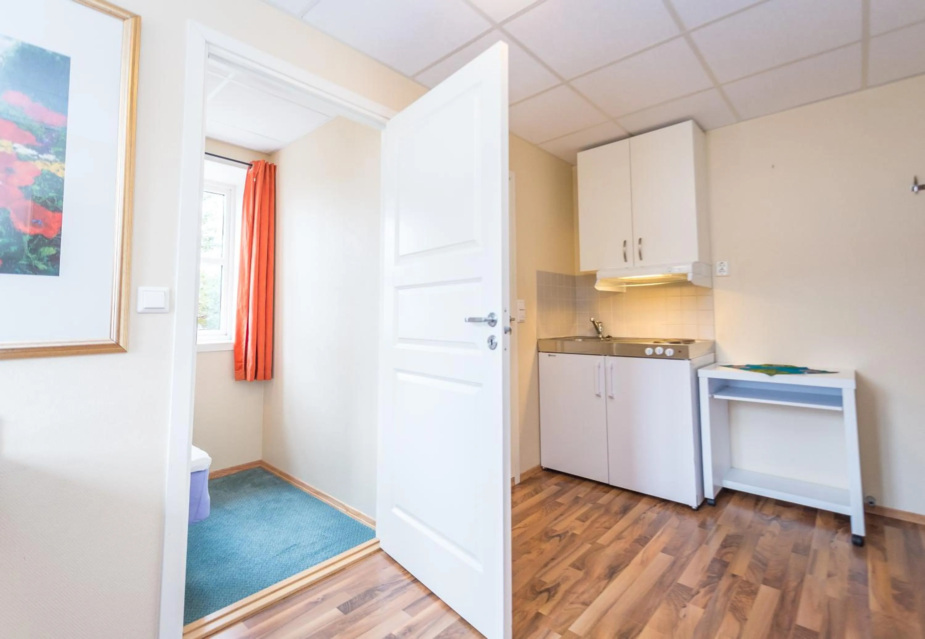 Bathroom in Toranes Overnatting