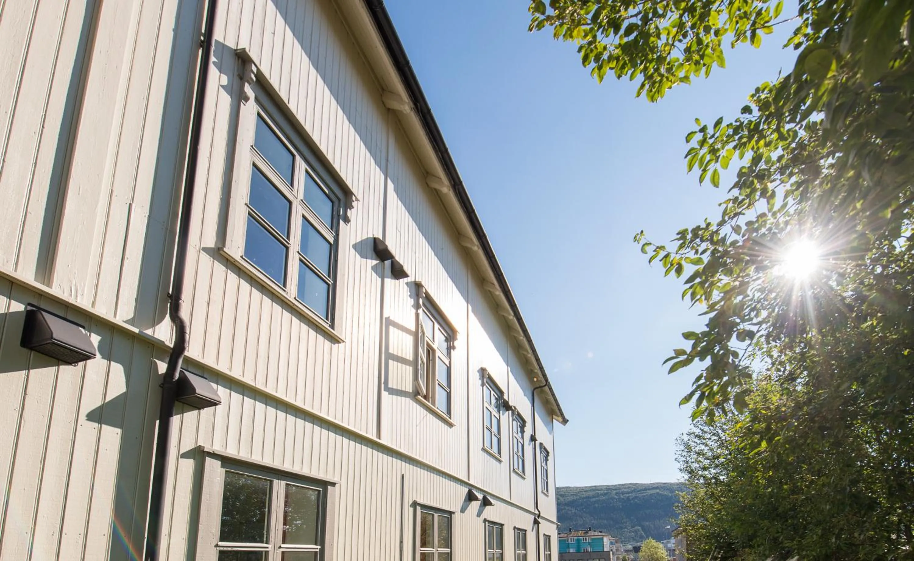 Bird's eye view in Toranes Overnatting