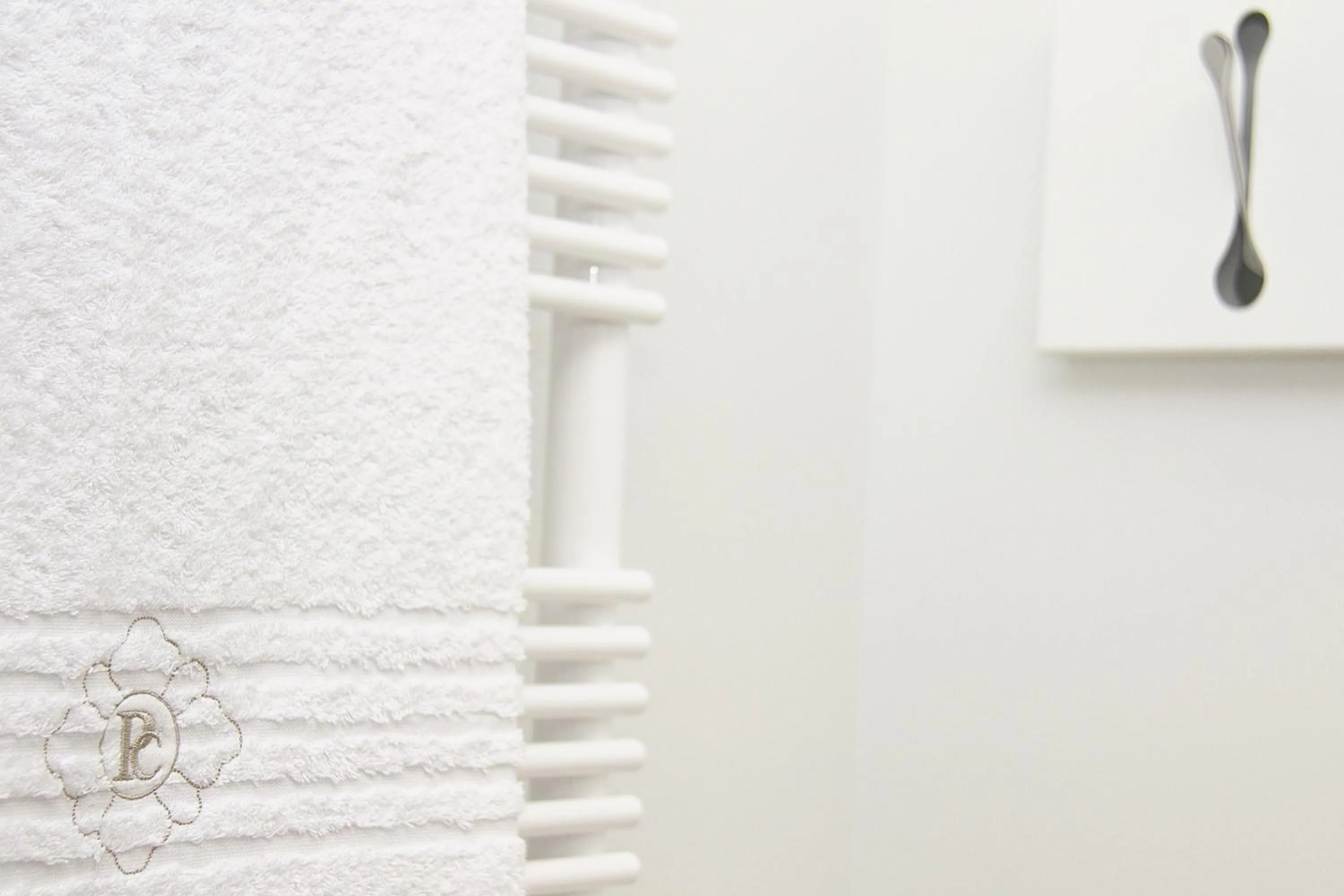 Decorative detail in Piazza Castello Suite