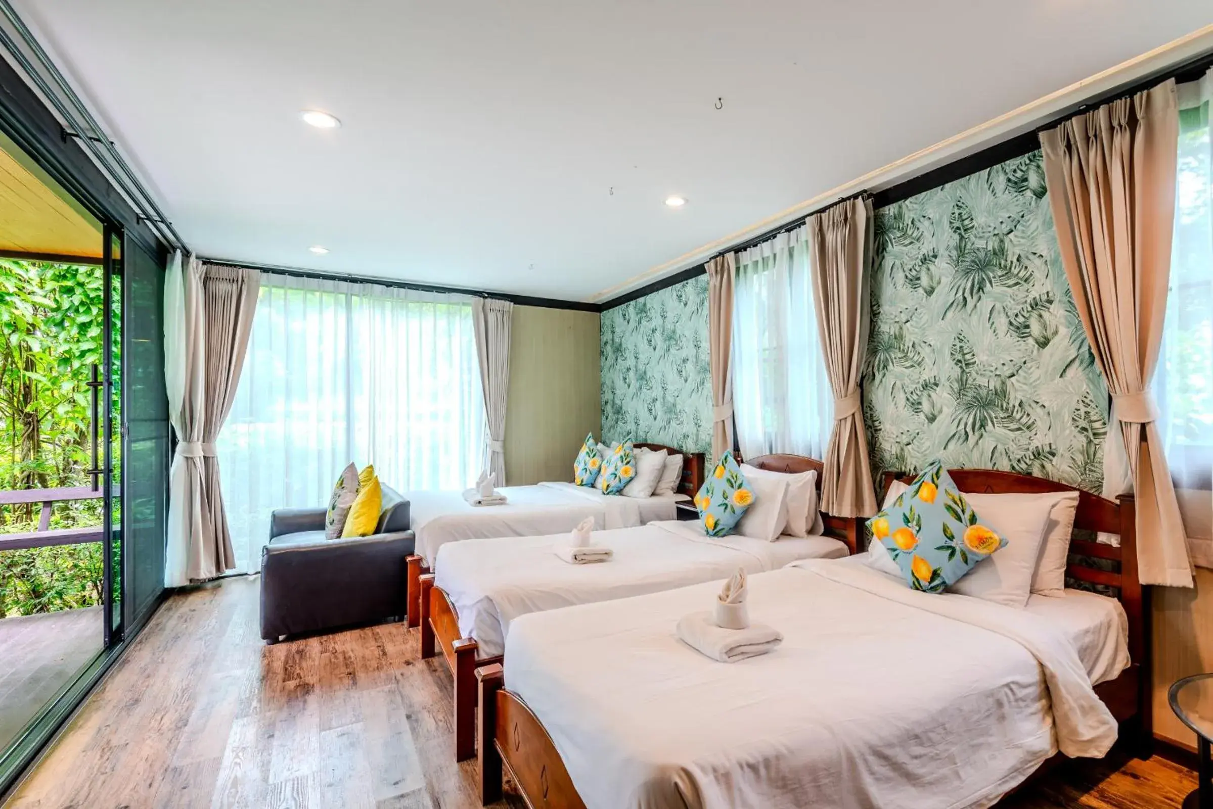 Bed in Limon Villa Khao Yai by SLH Bed in Limon Villa Khao Yai by SLH
