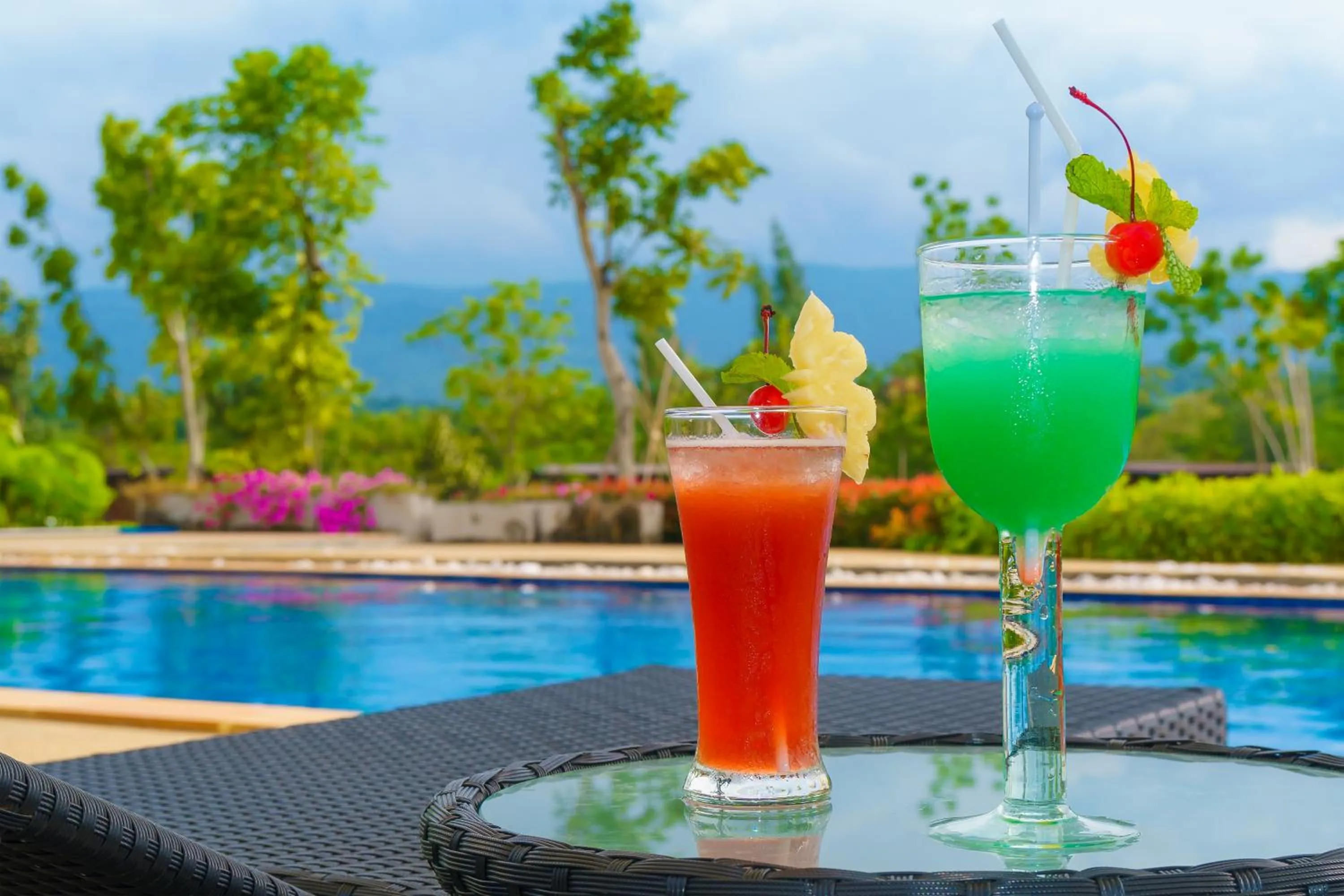 Drinks in Limon Villa Khao Yai by SLH