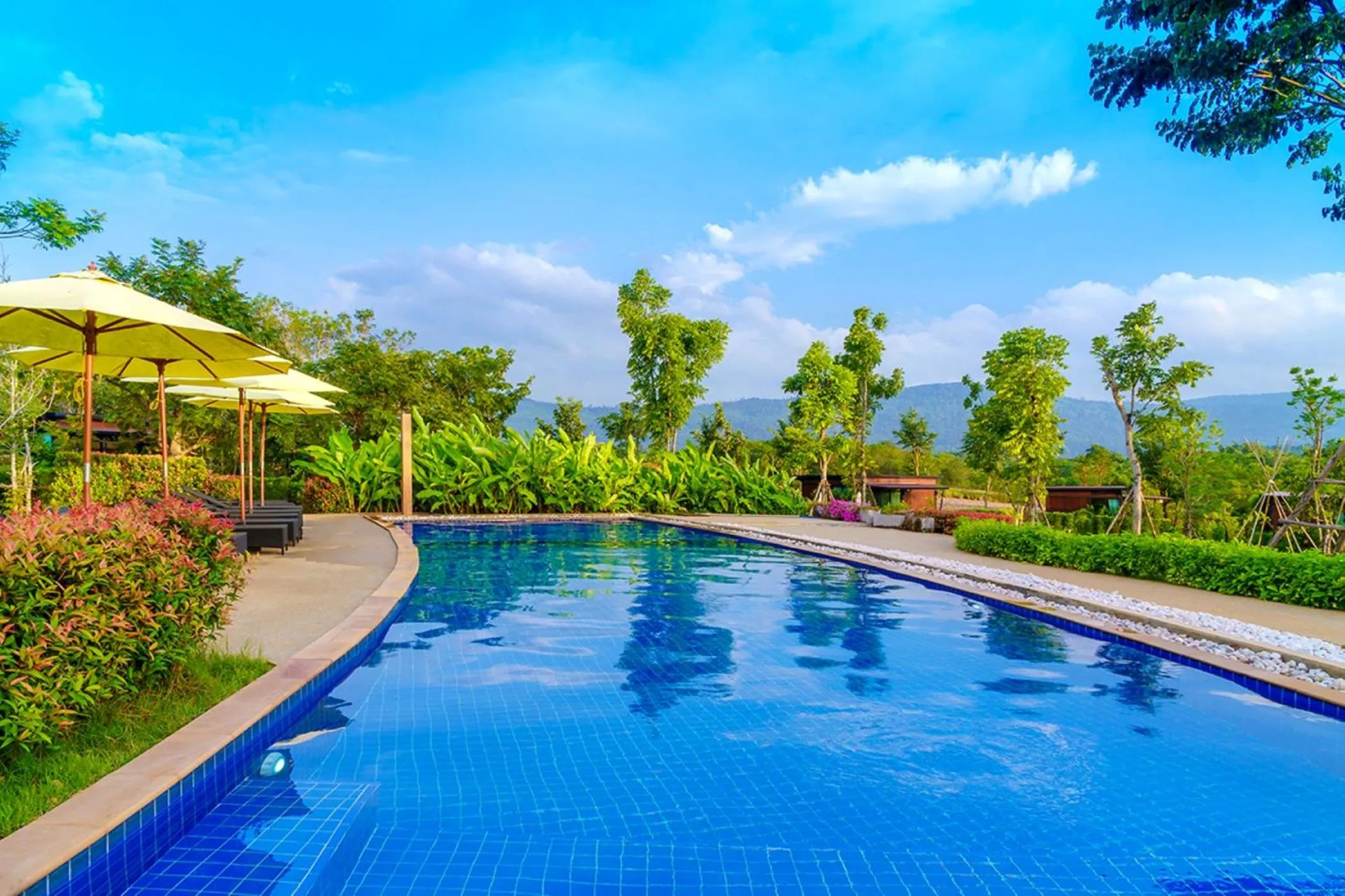 Swimming pool in Limon Villa Khao Yai by SLH
