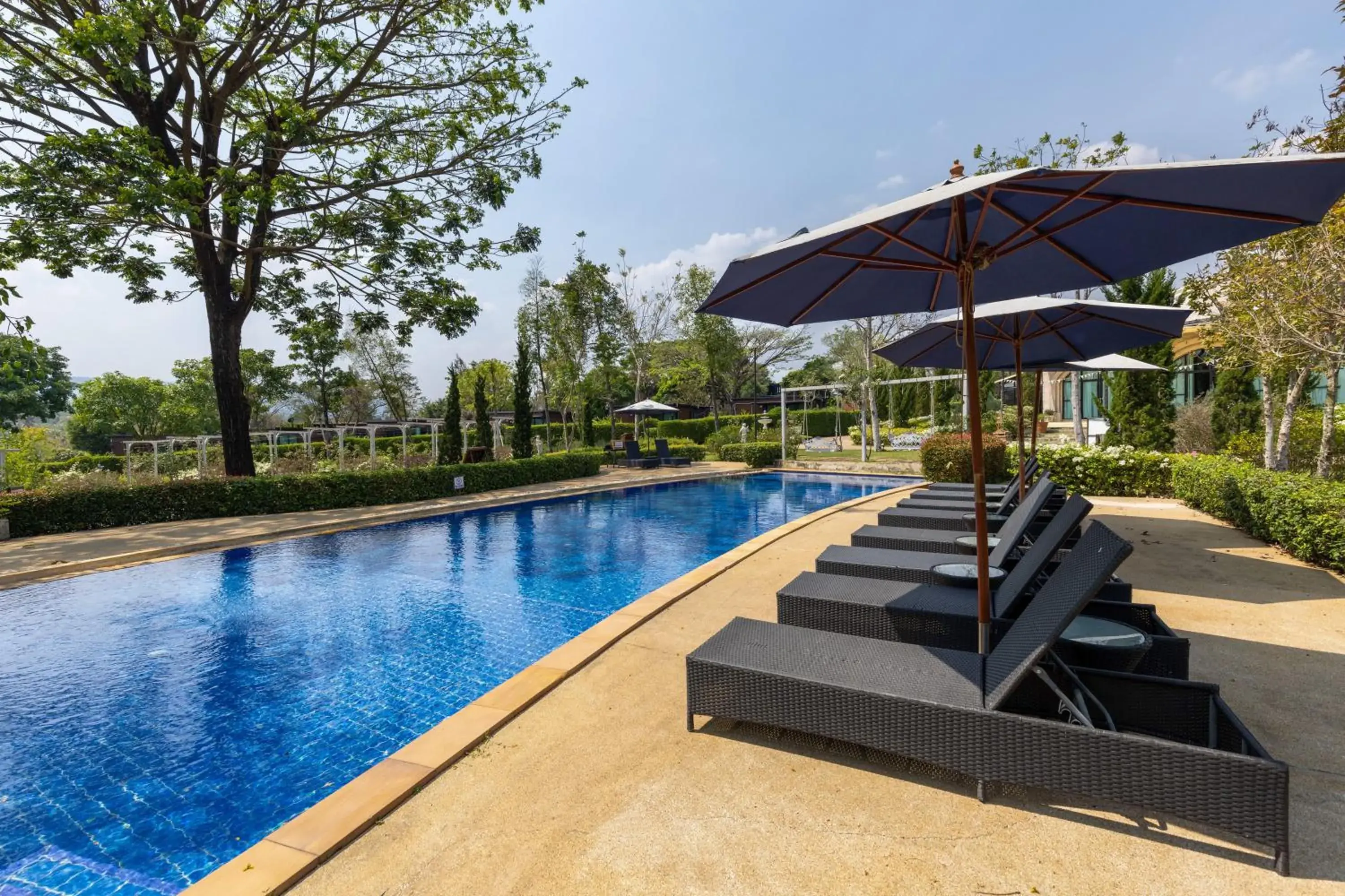 Swimming pool in Limon Villa Khao Yai by SLH Swimming pool in Limon Villa Khao Yai by SLH