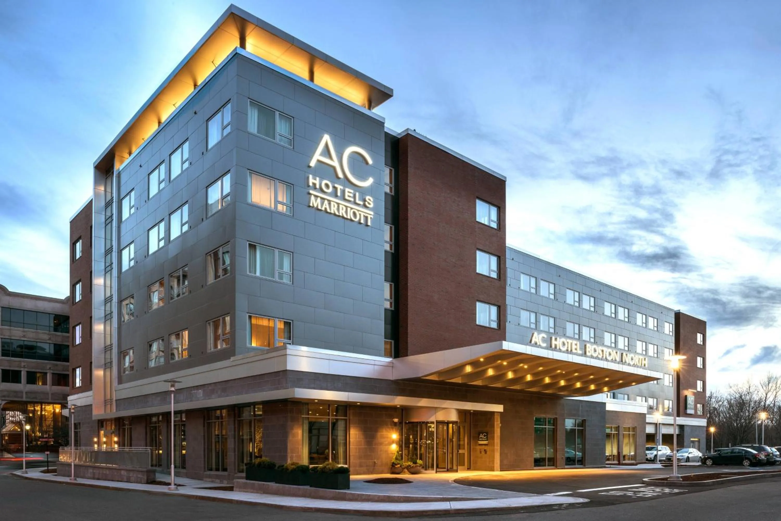 Property building in AC Hotel by Marriott Boston North