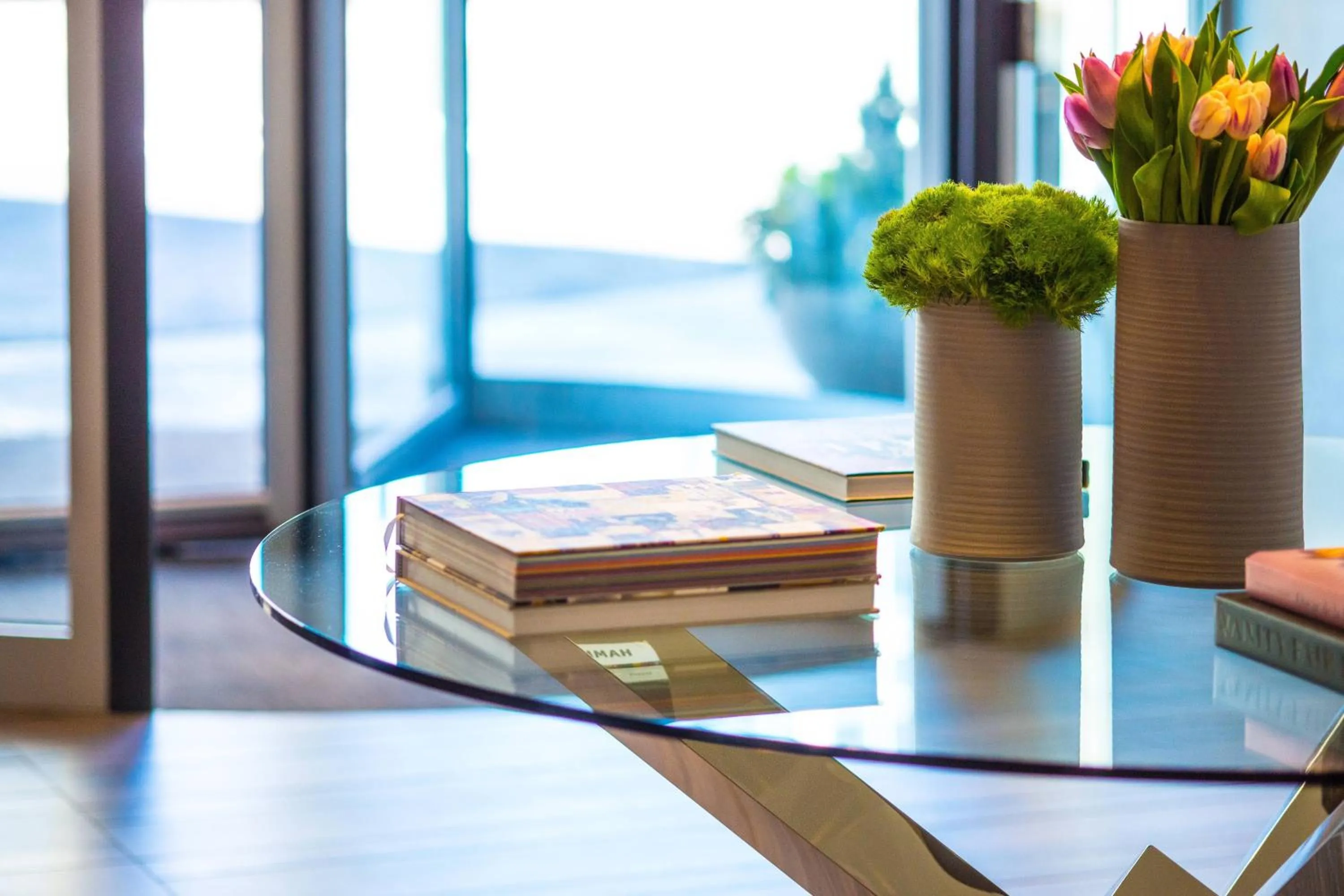 Lobby or reception in AC Hotel by Marriott Boston North