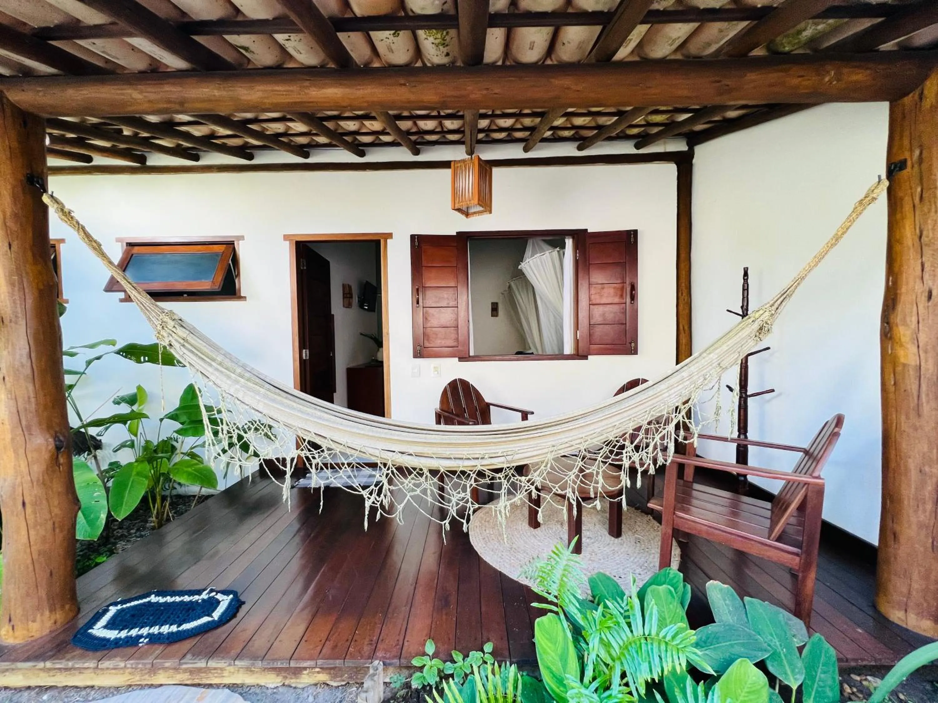 Patio in Pousada Pandoro