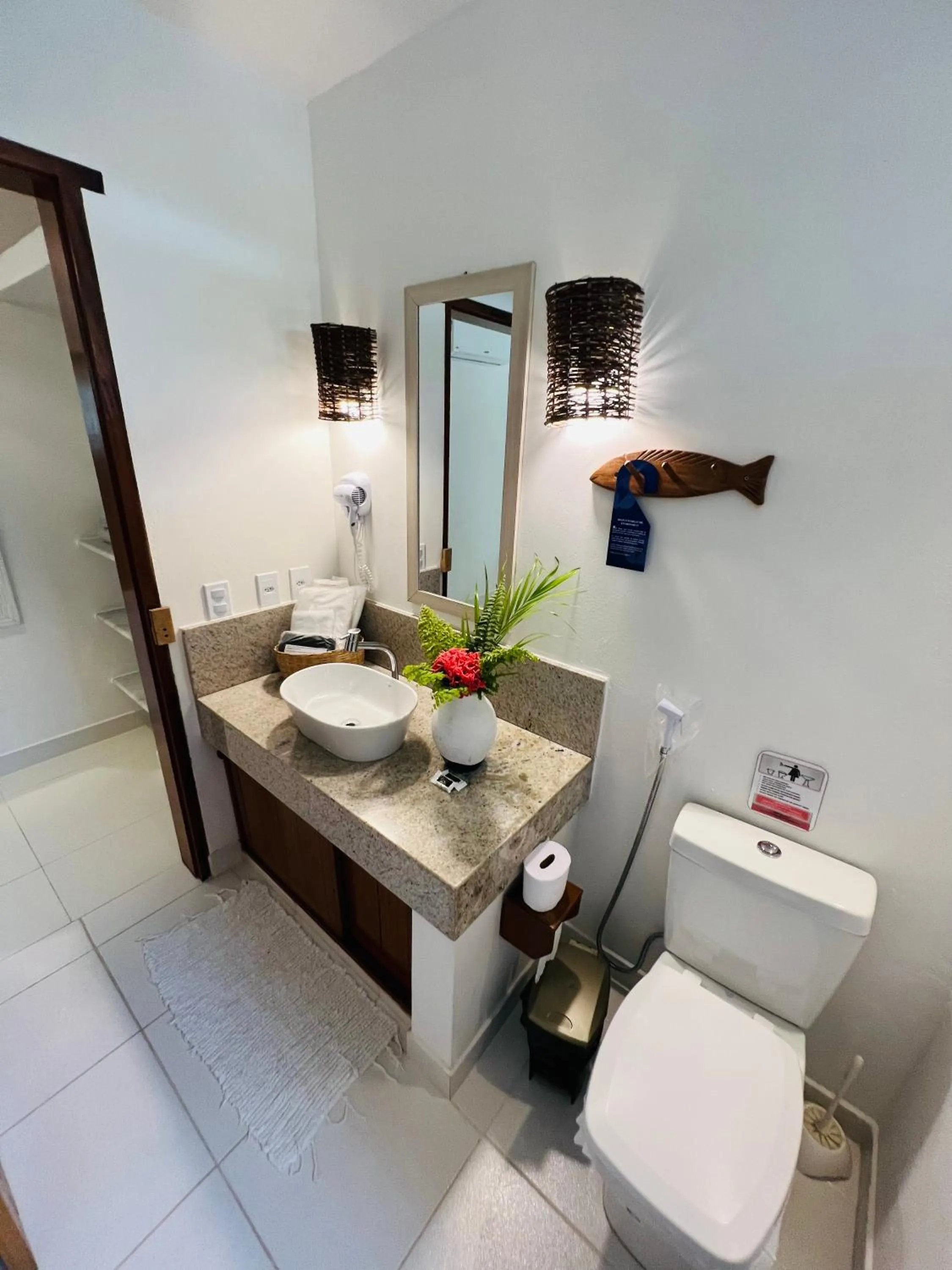 Bathroom in Pousada Pandoro