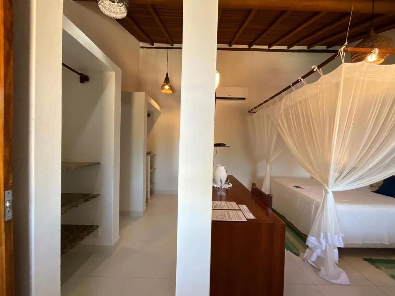 Photo of the whole room, Bed in Pousada Pandoro