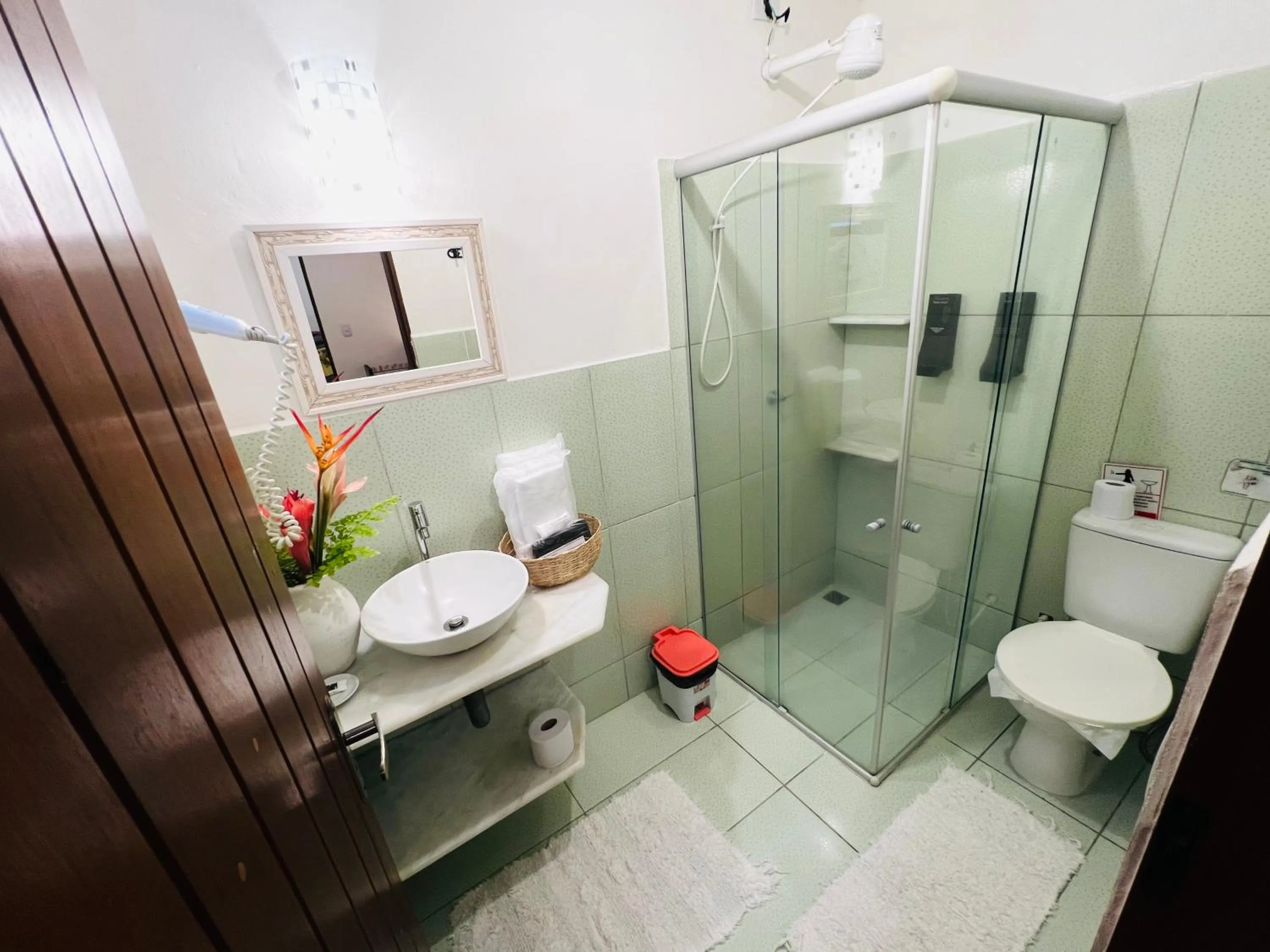 Shower in Pousada Pandoro