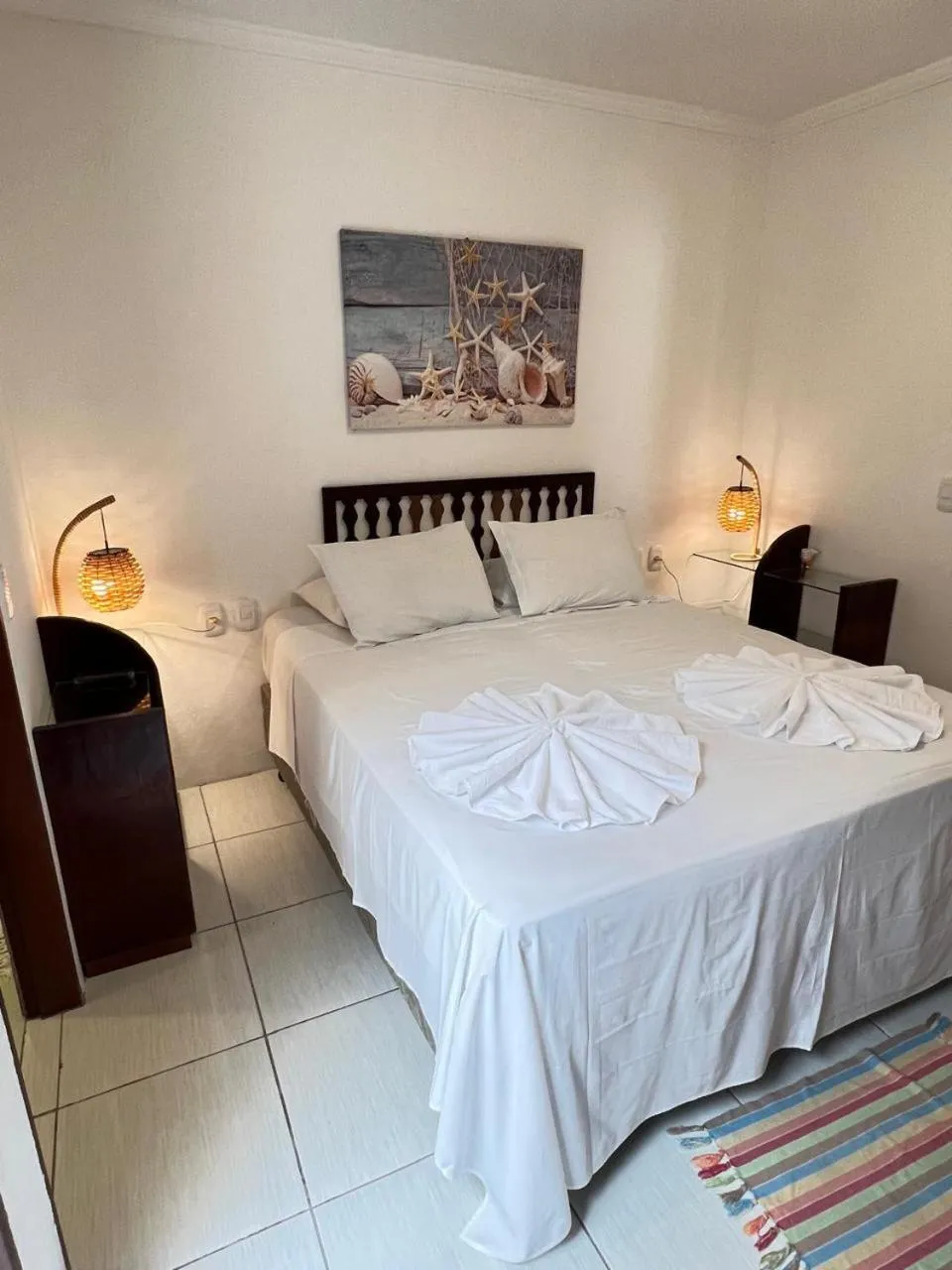 Bed in Pousada Pandoro