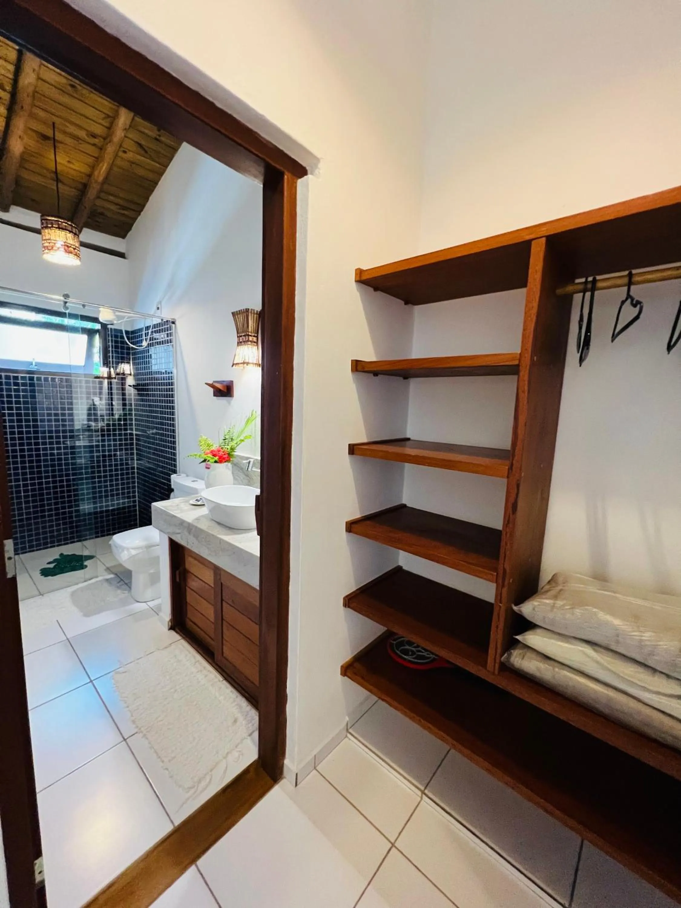 Shower in Pousada Pandoro