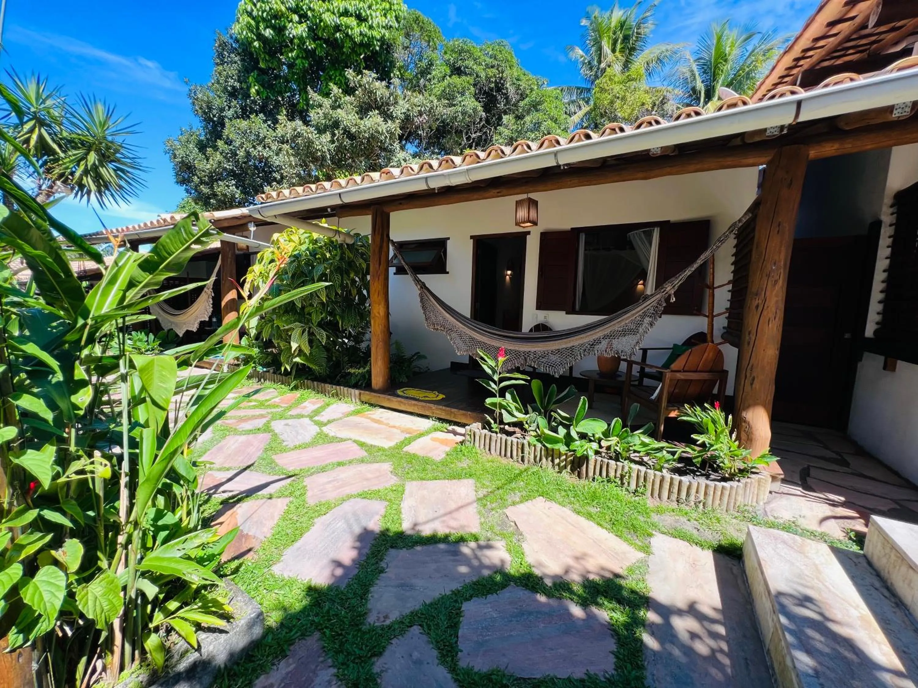 Patio in Pousada Pandoro