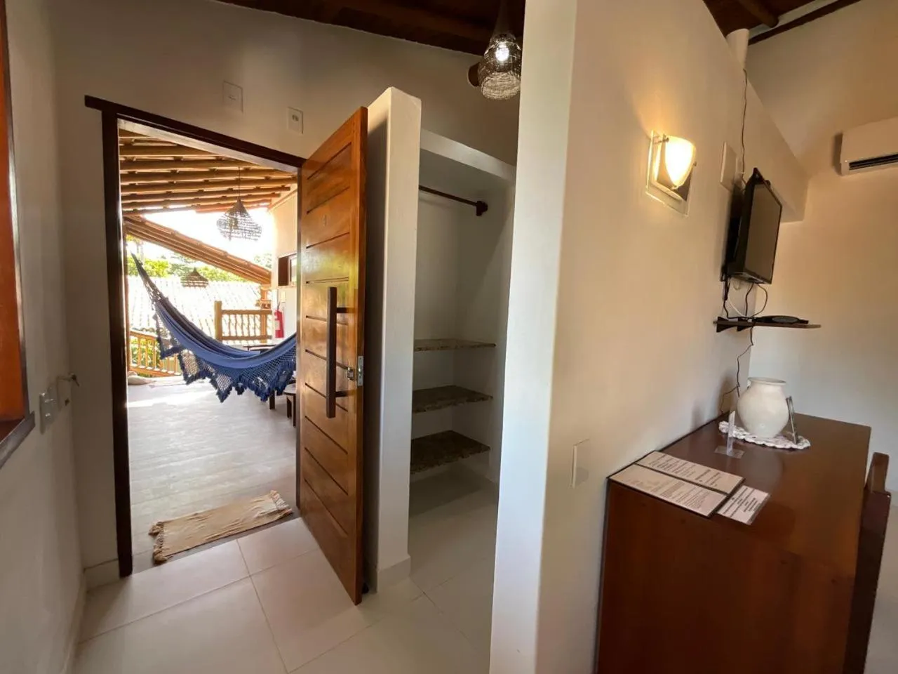 Balcony/Terrace in Pousada Pandoro