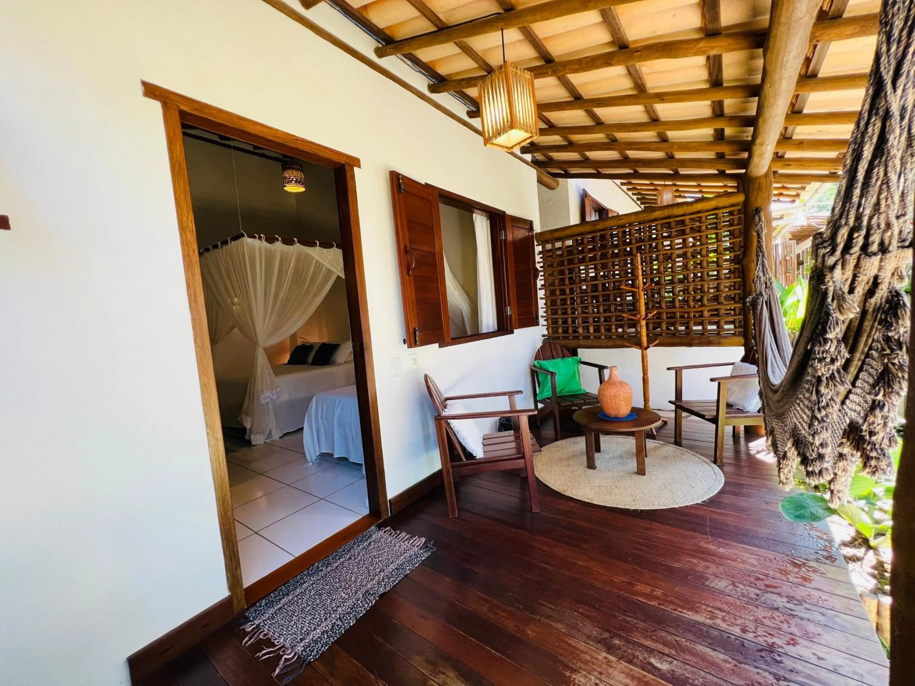 Patio in Pousada Pandoro