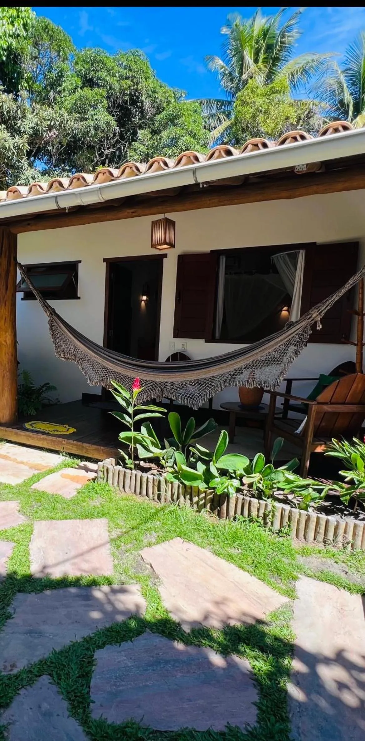 Patio in Pousada Pandoro