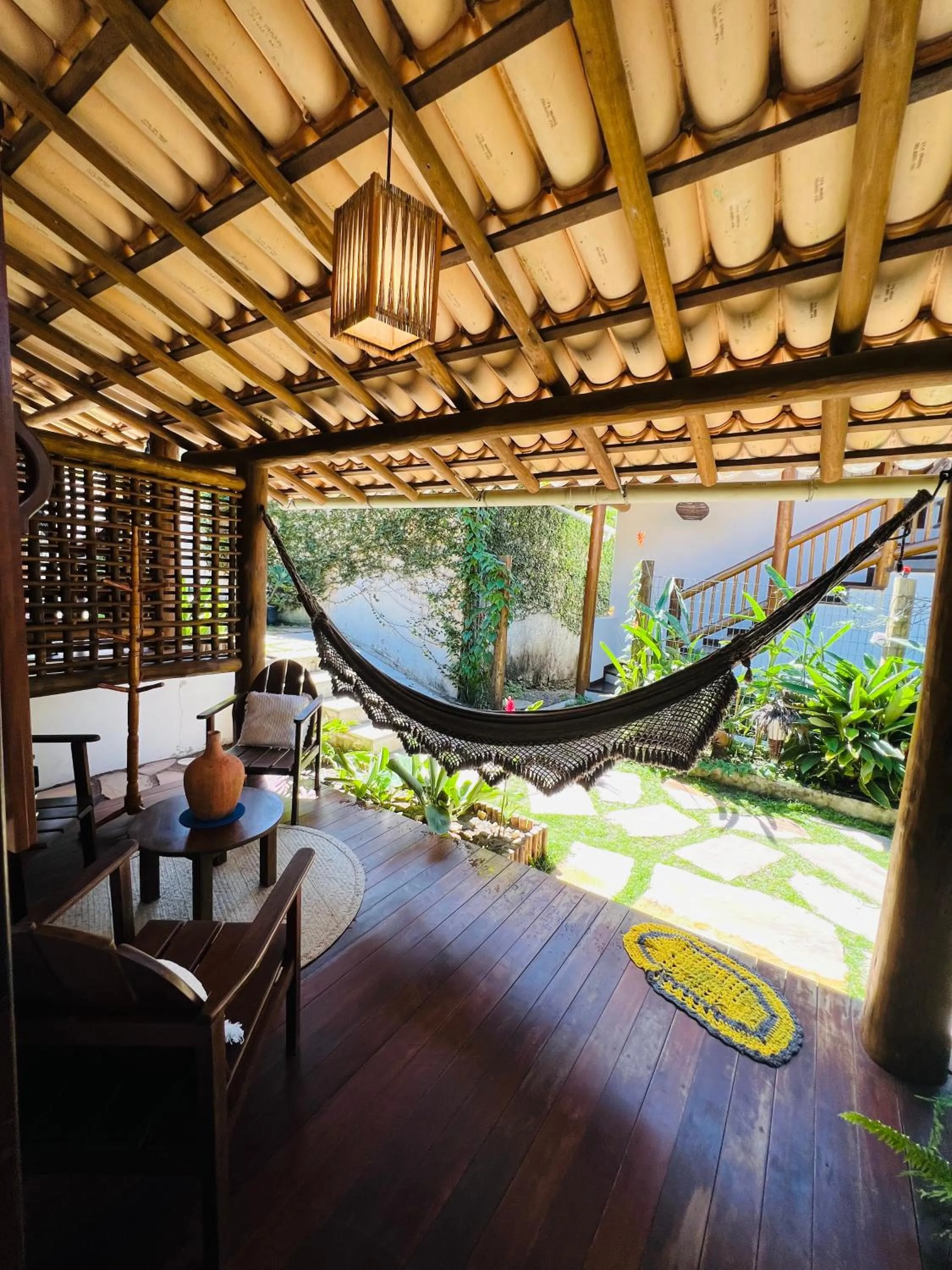 Patio in Pousada Pandoro