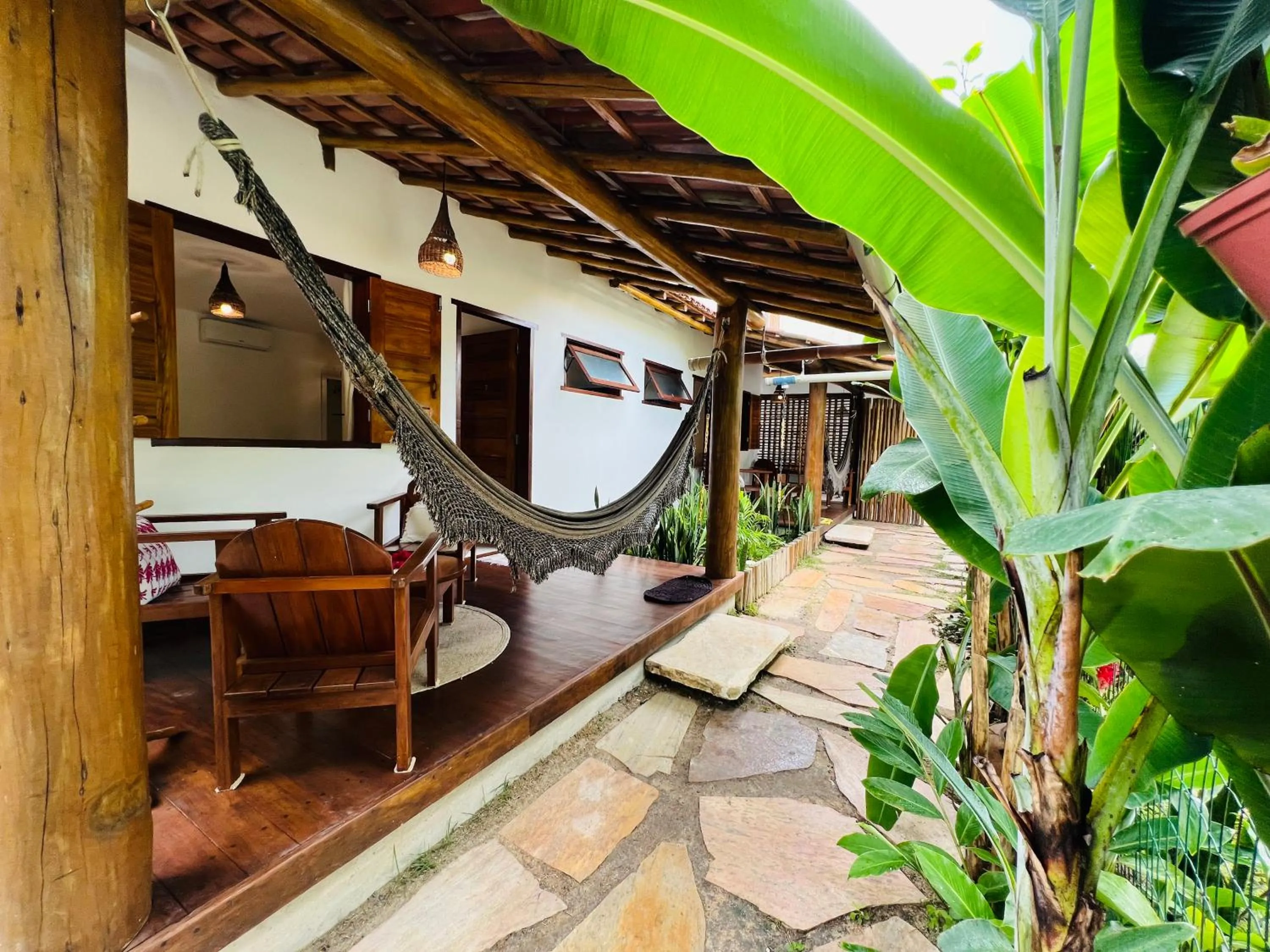 Patio in Pousada Pandoro