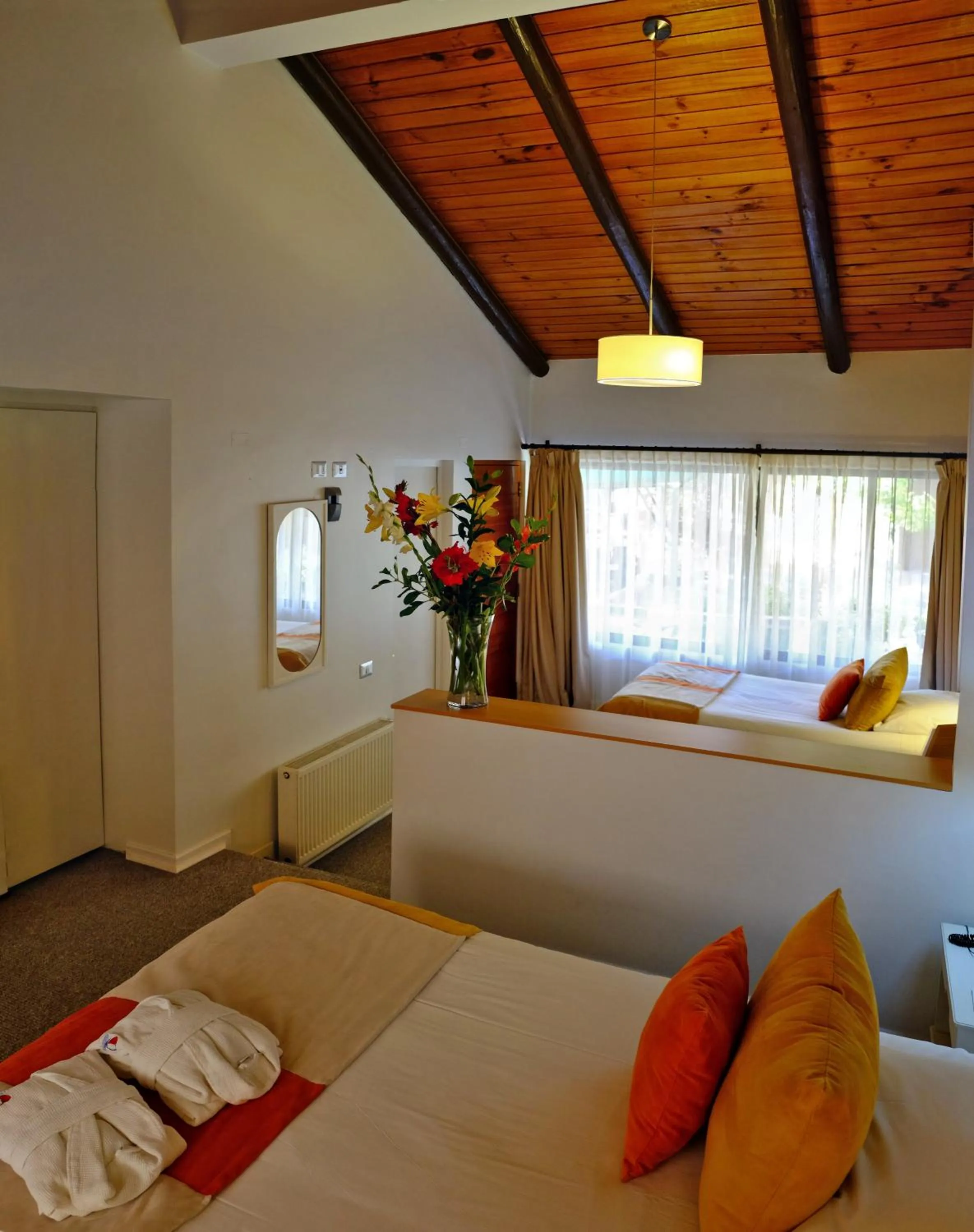 Bedroom, Bed in Termas El Corazon