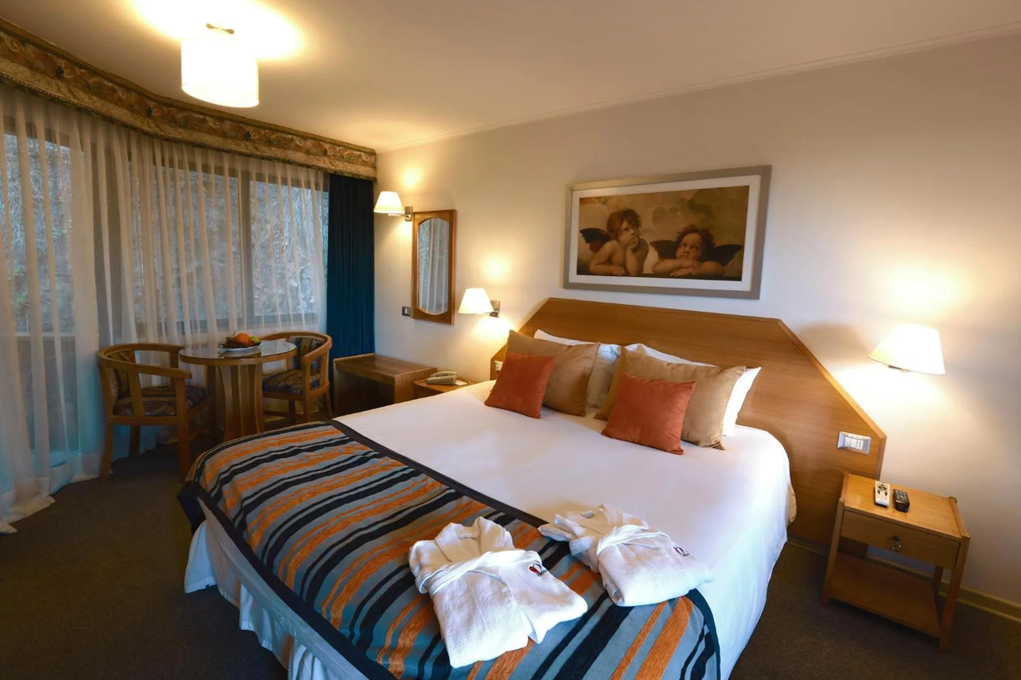 Bedroom, Bed in Termas El Corazon