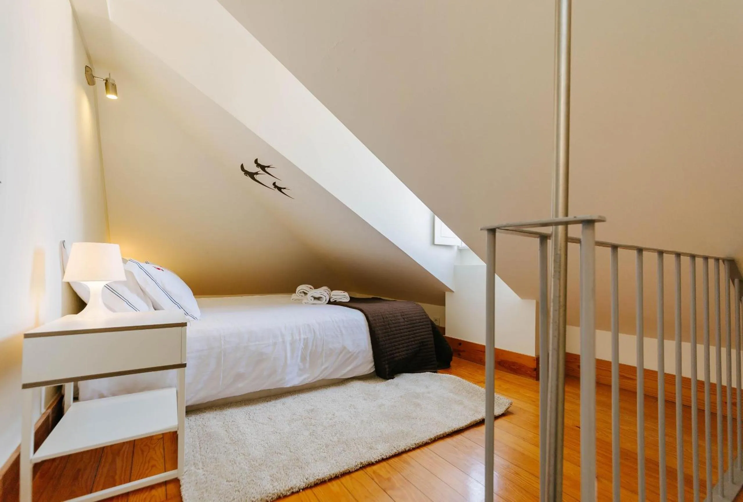 Bedroom, Bed in RENT4REST LISBON DOWNTOWN TINY STUDIO Apartments