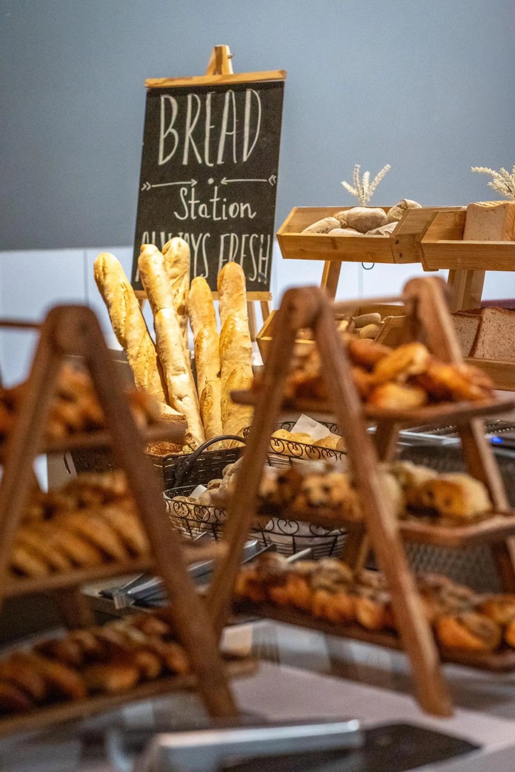 Buffet breakfast in DoubleTree by Hilton Santiago Kennedy, Chile