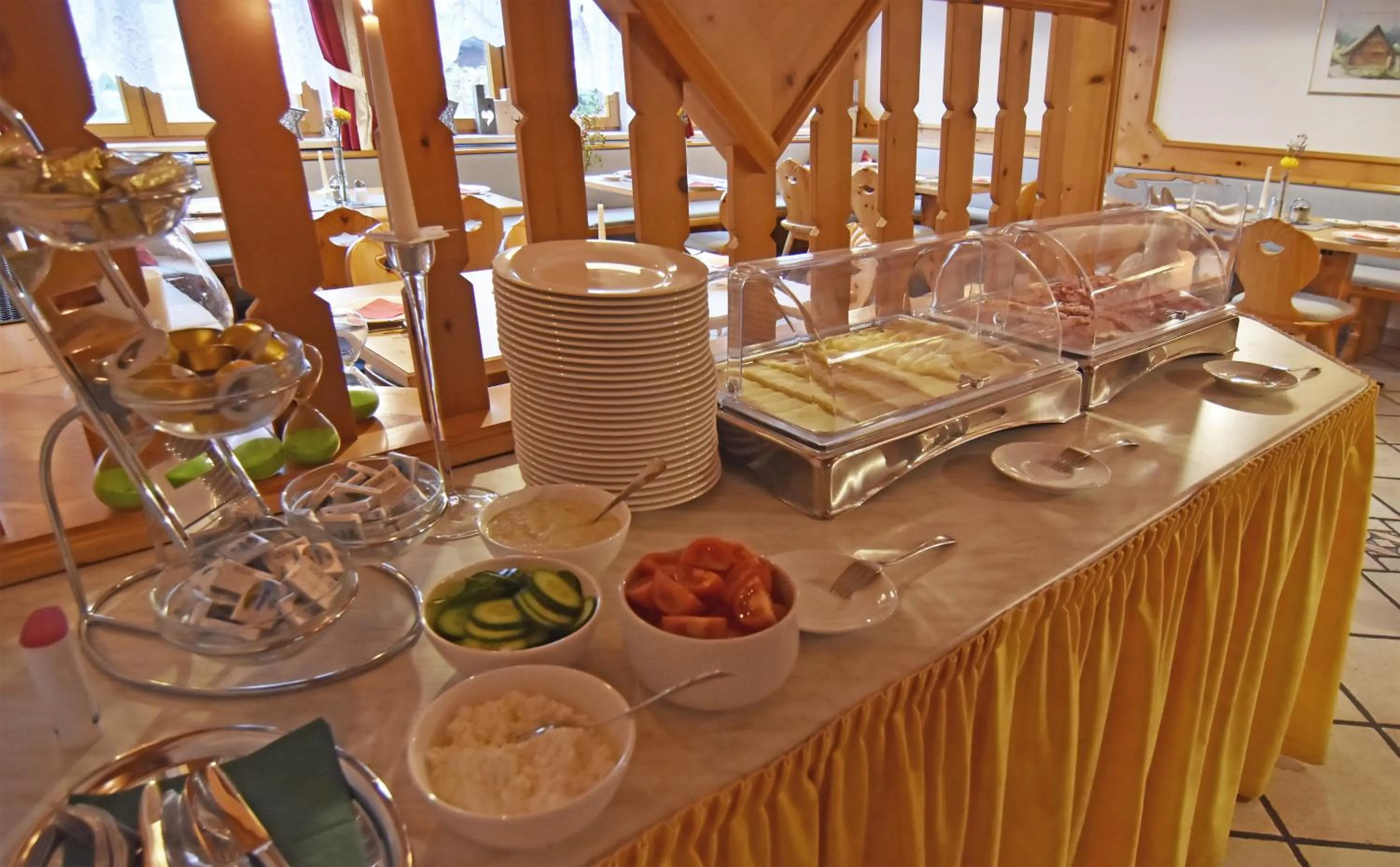 Buffet breakfast in Hotel Ausseerland