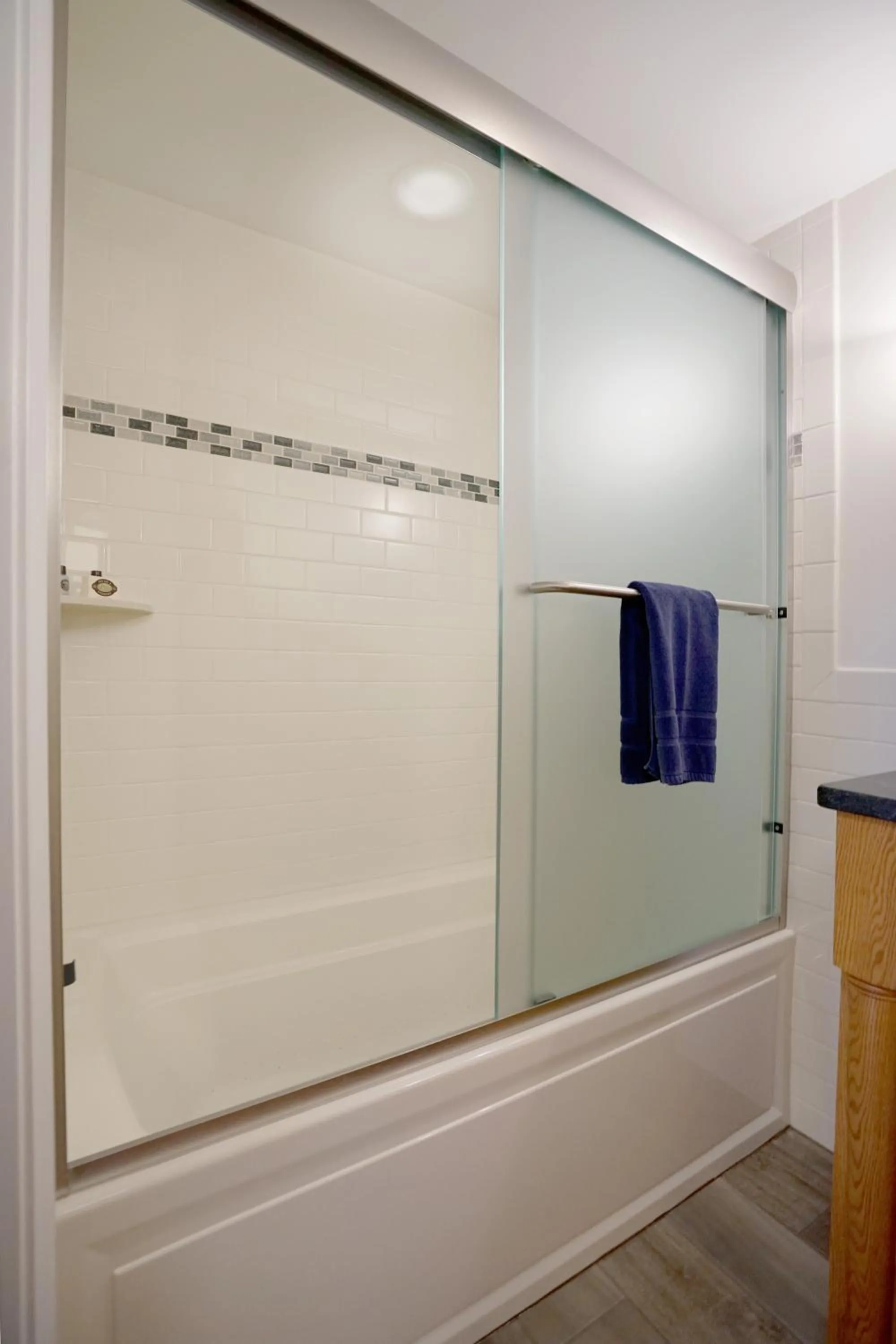 Shower in Inn at Evergreen