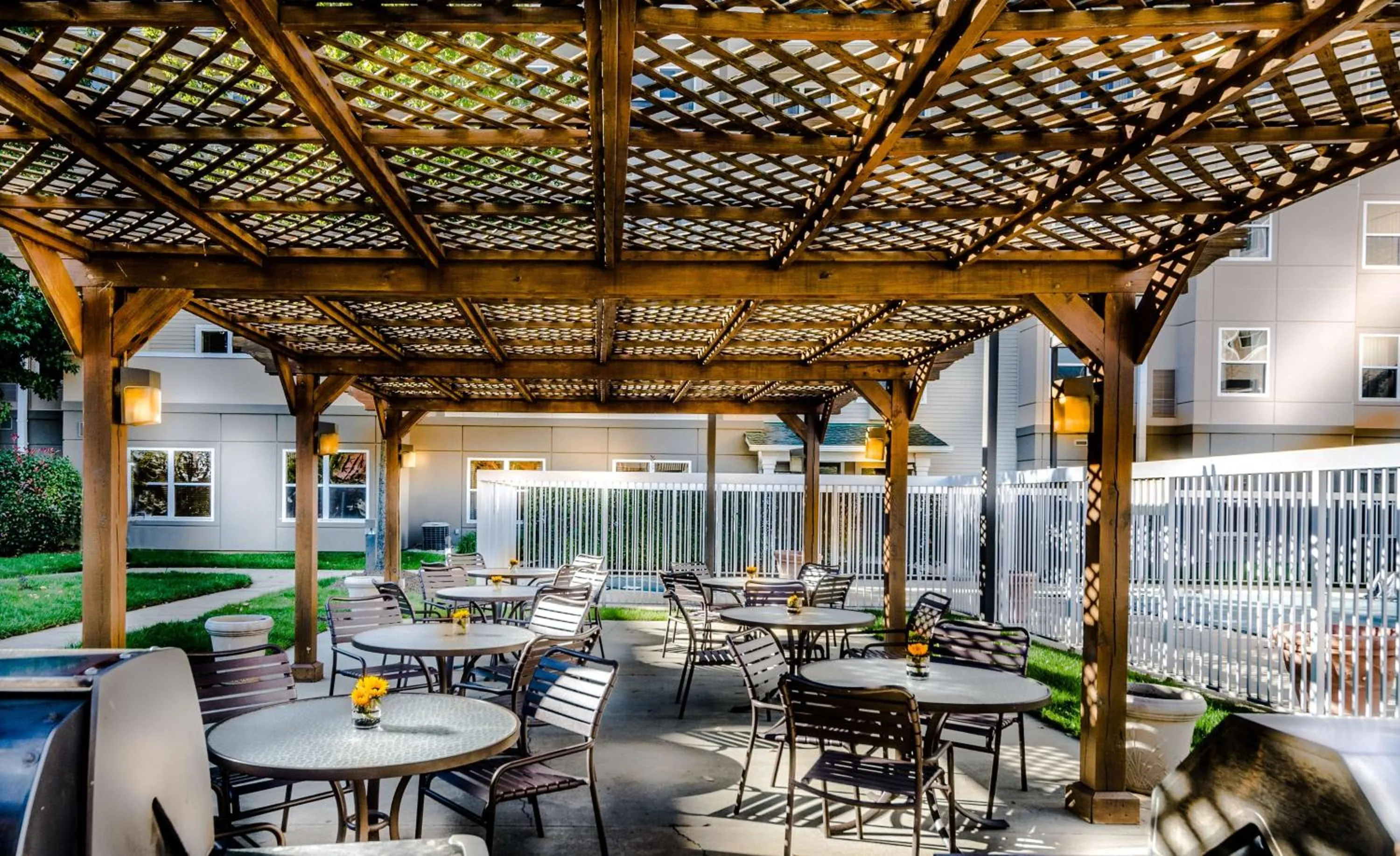 Patio in Hyatt House Herndon/Reston