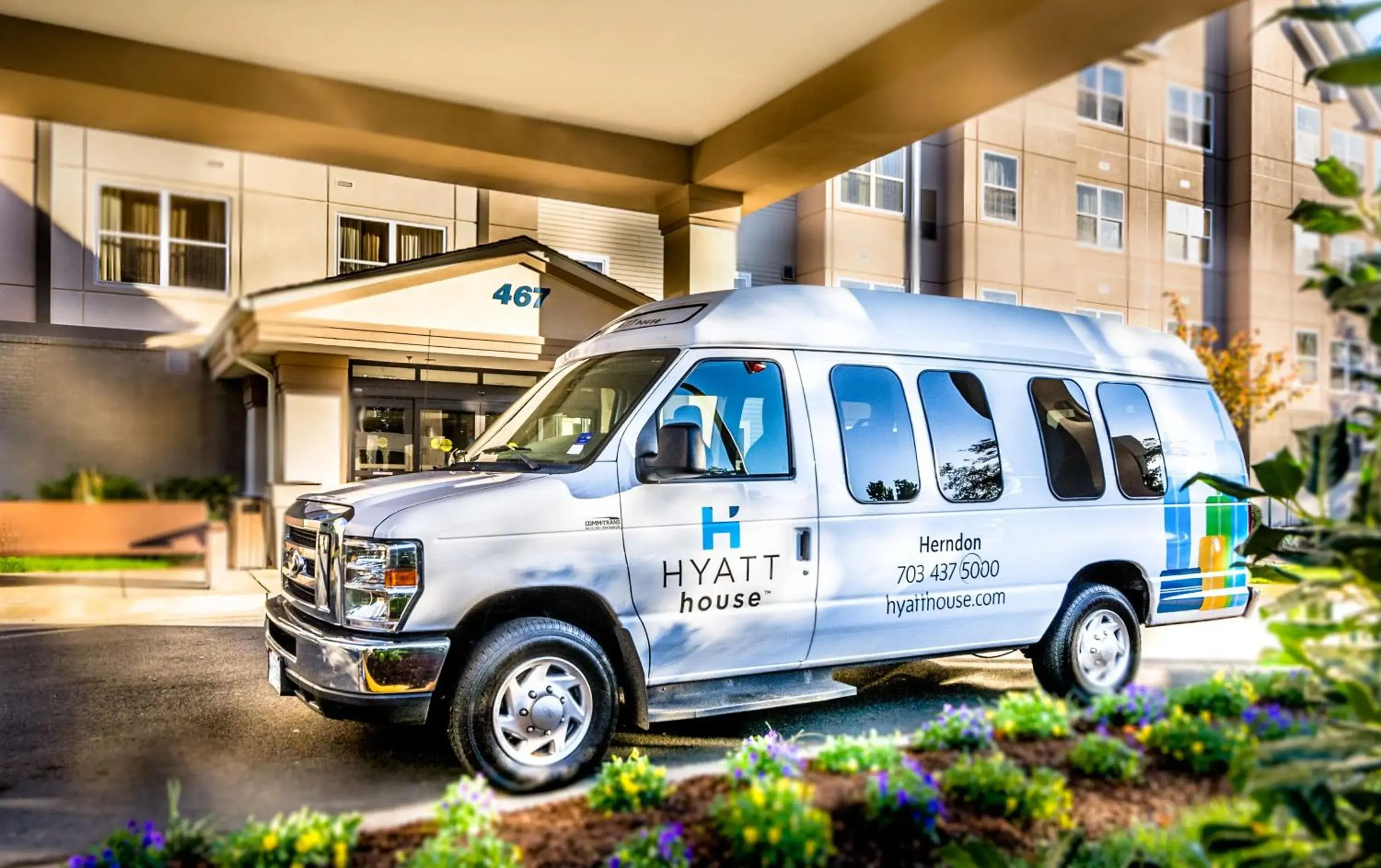 Property building in Hyatt House Herndon/Reston Property building in Hyatt House Herndon/Reston
